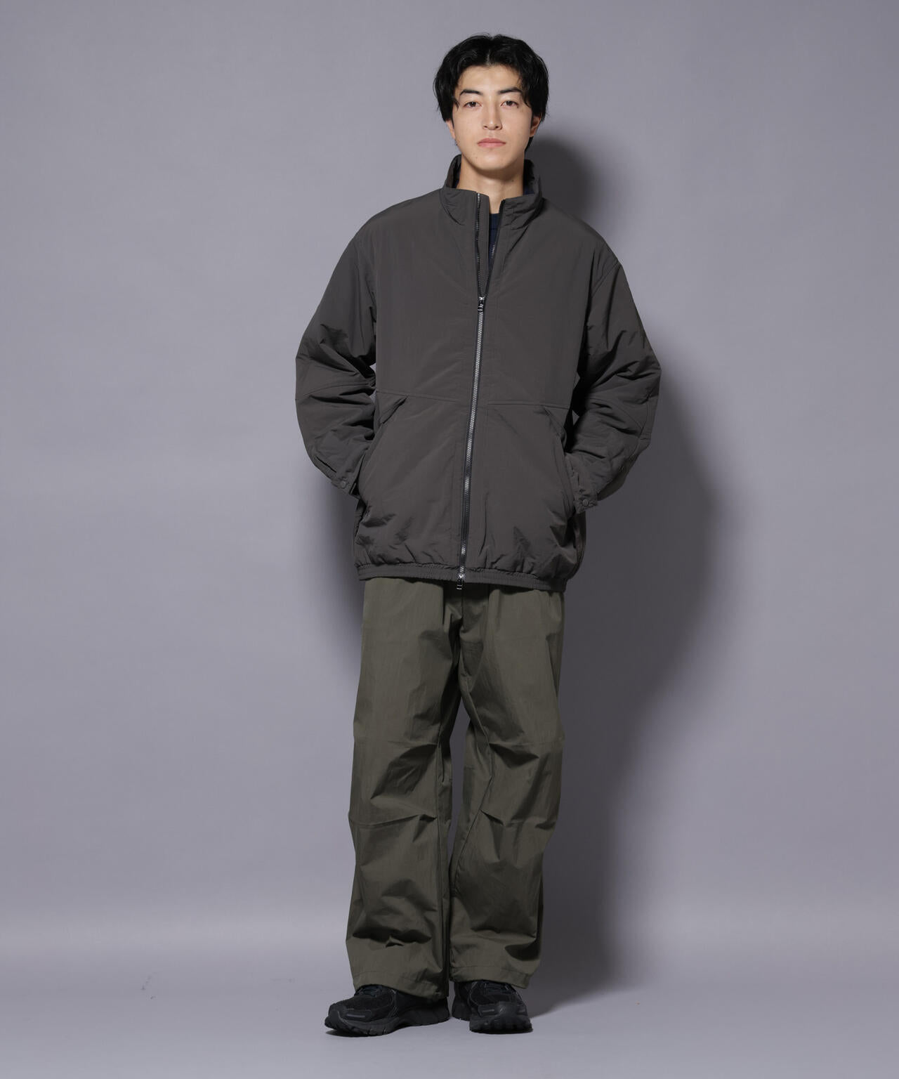 ジャケット・アウター mmm MASSES - NYLON JKT TWIN SKULL / コーチジャケット / 1241007