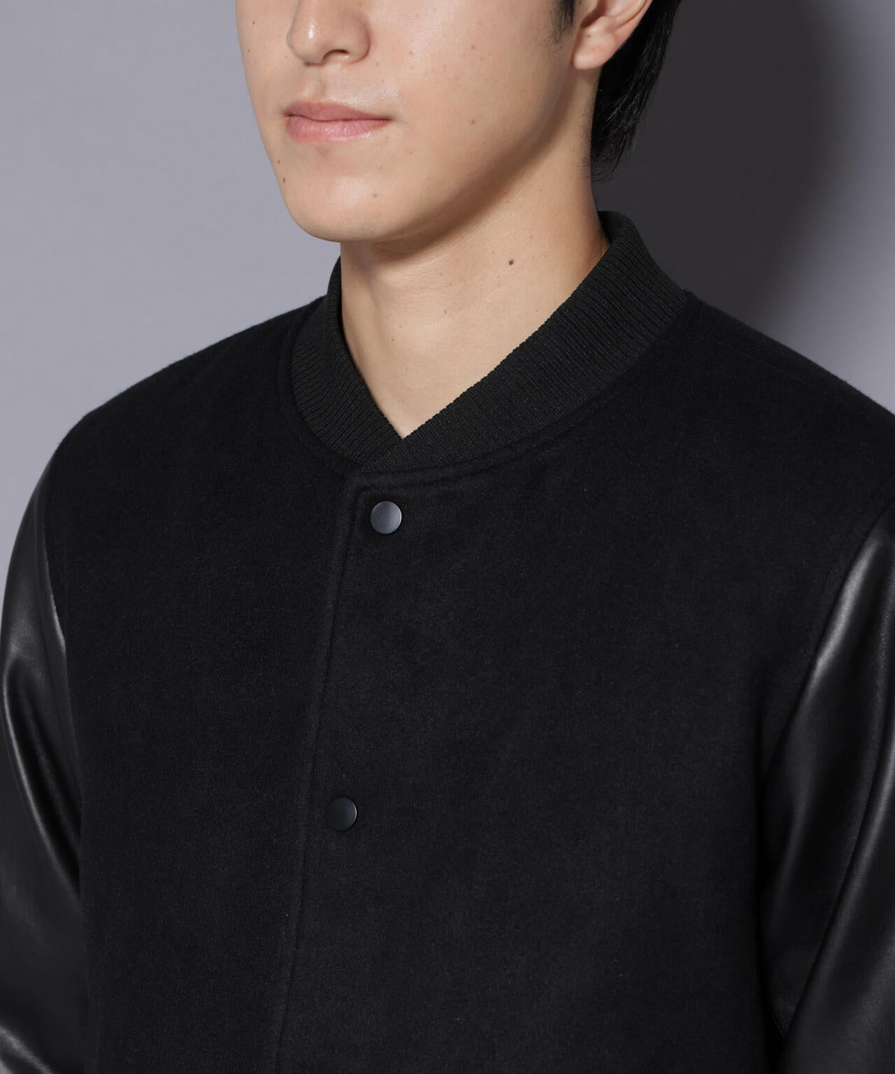 フェイクレザースタジャン 6726112202