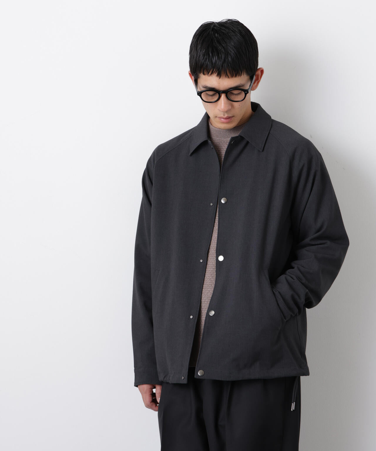 イタリアンドットリラックスコーチジャケット