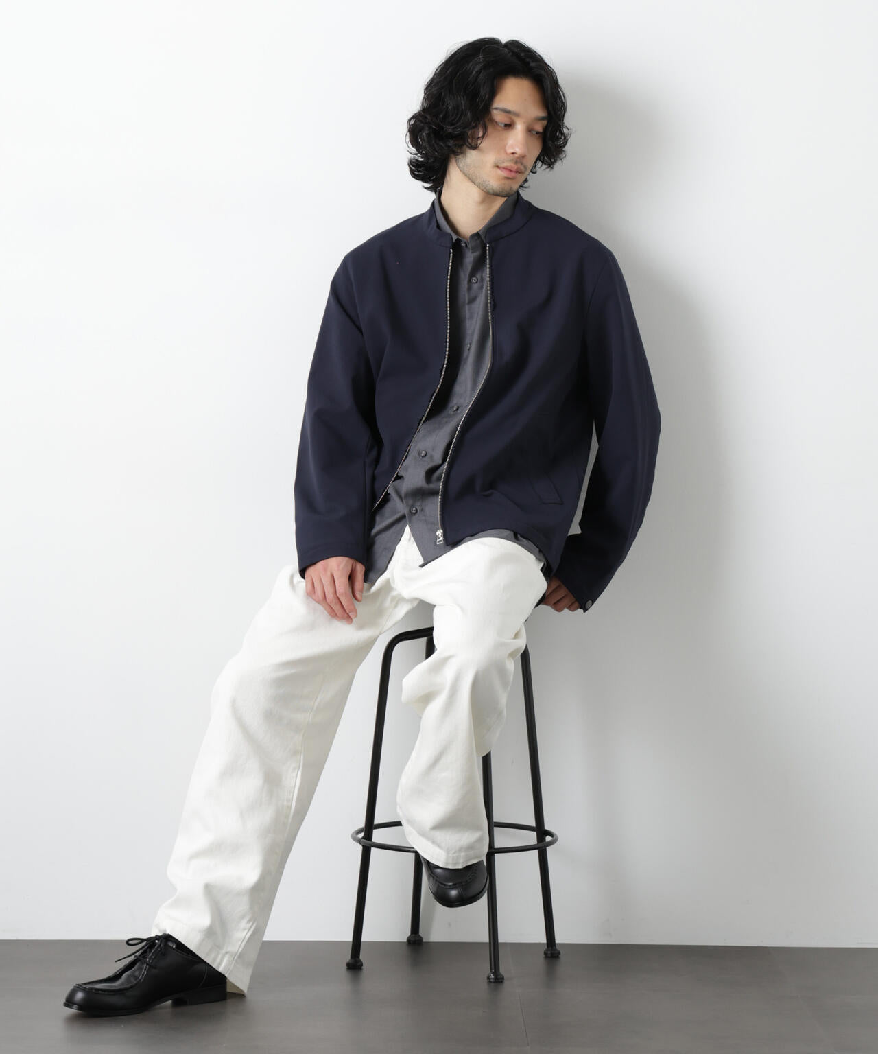 TR シングルライダースブルゾン 6726112205