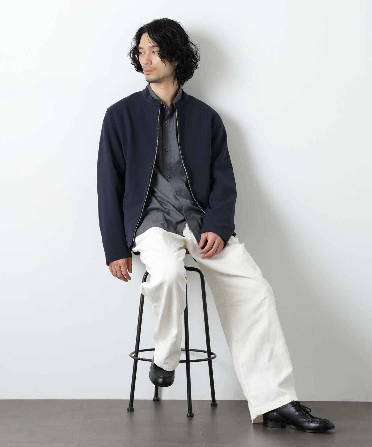 TR シングルライダースブルゾン 6726112205