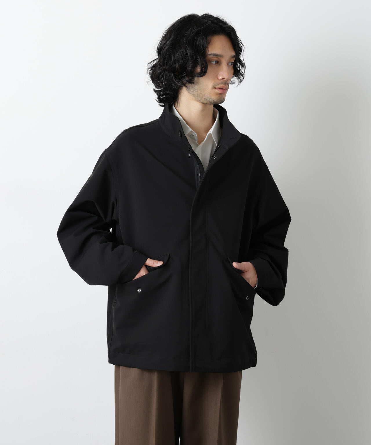 ノーブル　ブルゾン　ブラック アーバンリサーチ ロッソ URBAN RESEARCH ROSSO 『XLサイズあり