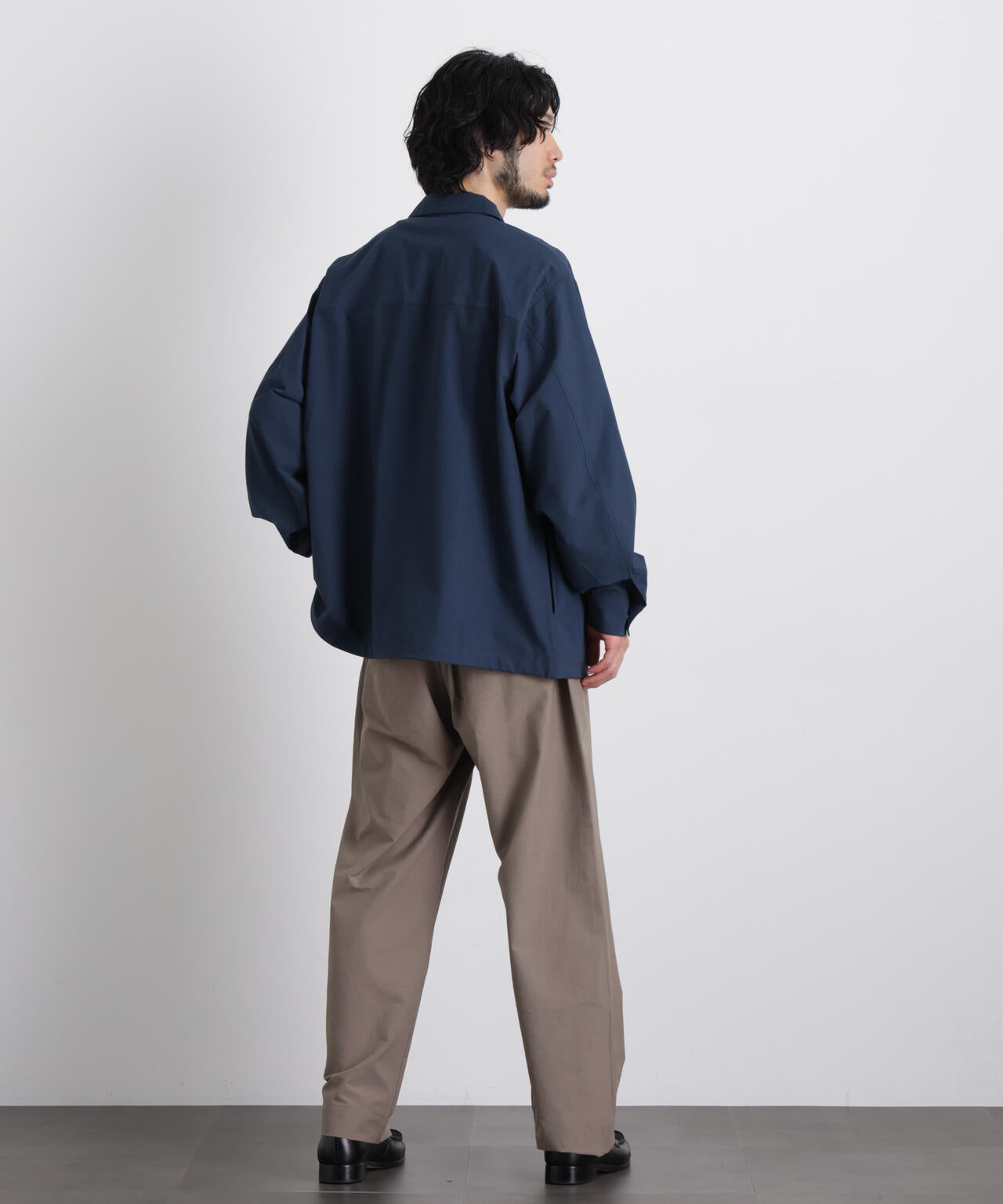 ストレッチワイドシャツブルゾン 6726112210