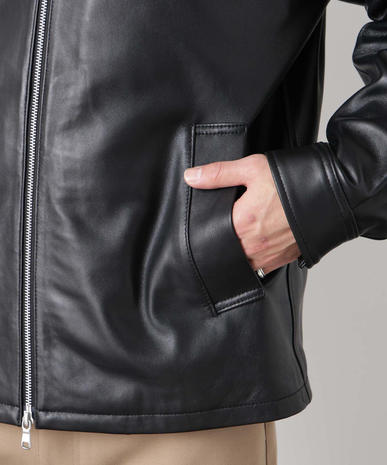 レザーシングルライダースジャケット 6726113201