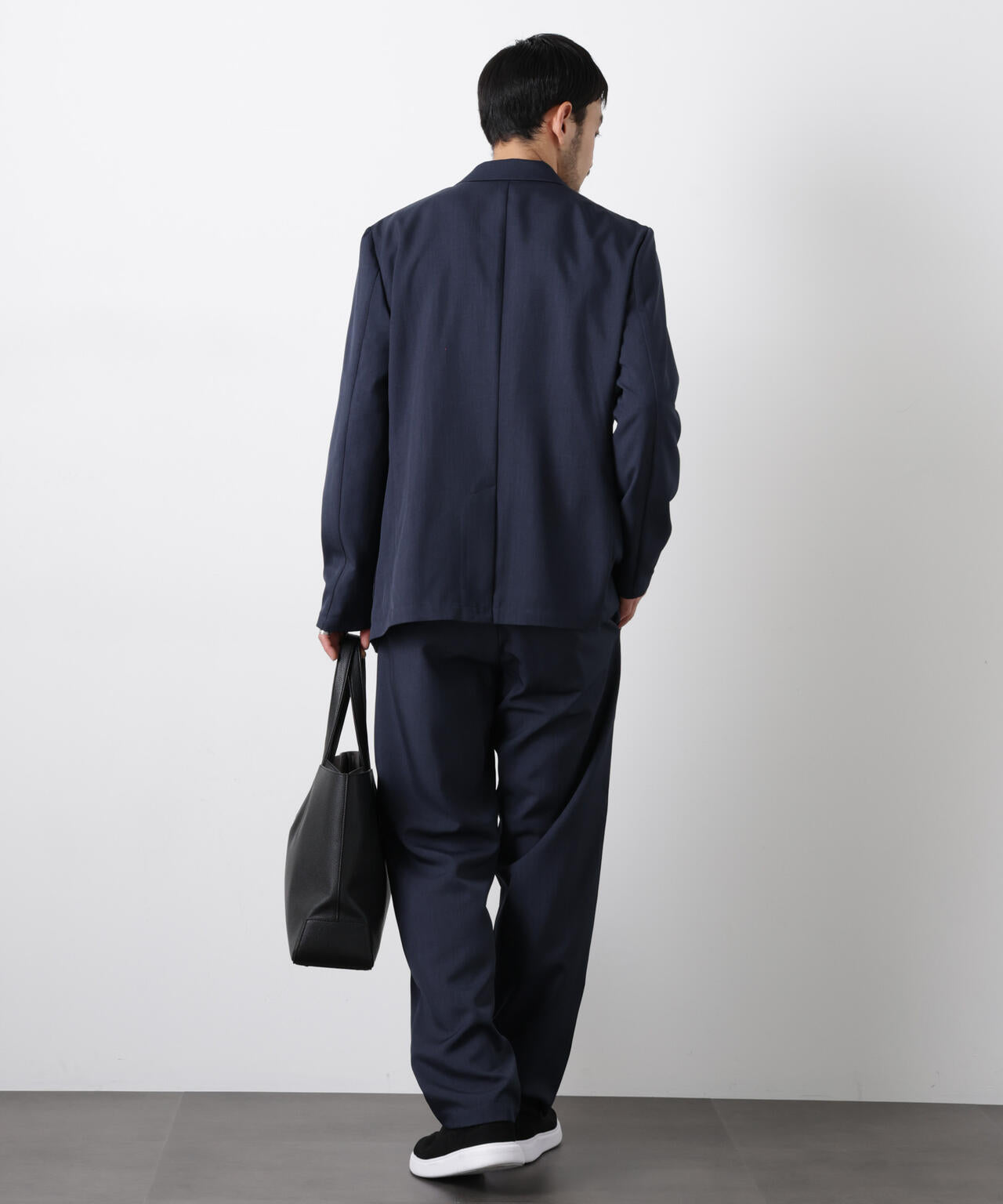 ポリエステルツイル セットアップ(洗濯機洗い可能)