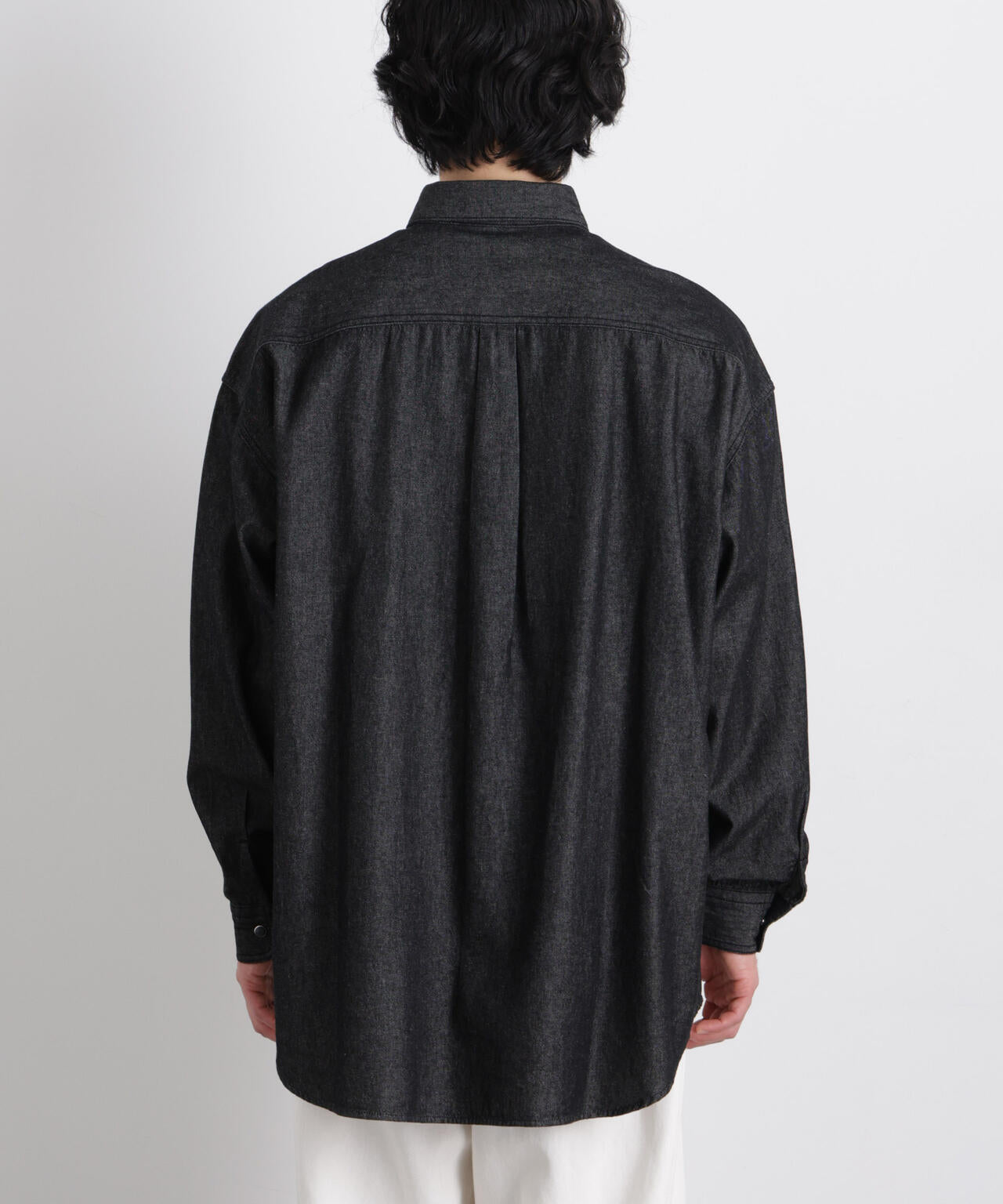 6.5oz リラックスデニムシャツ 長袖 6726120203