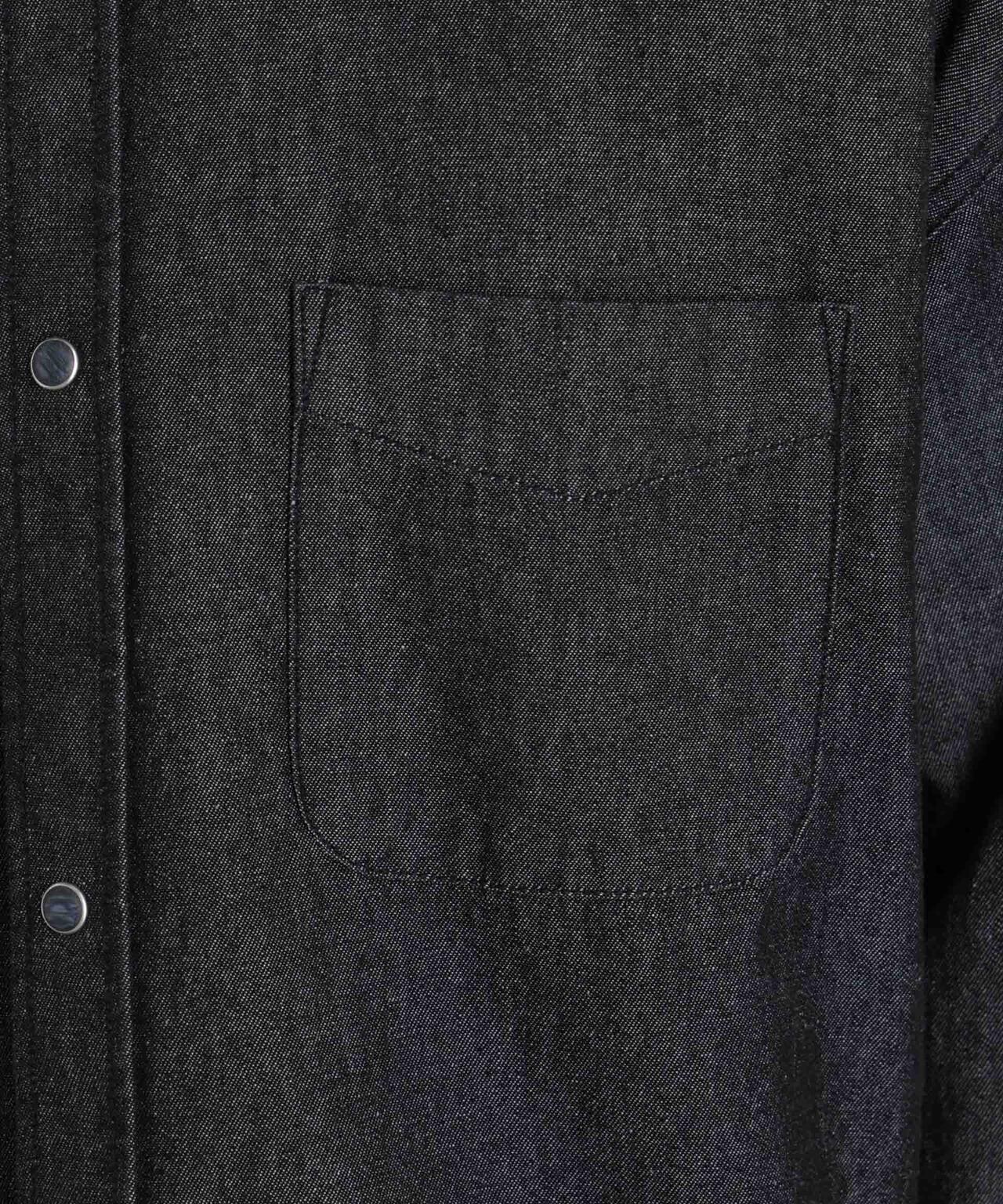 6.5oz リラックスデニムシャツ 長袖 6726120203