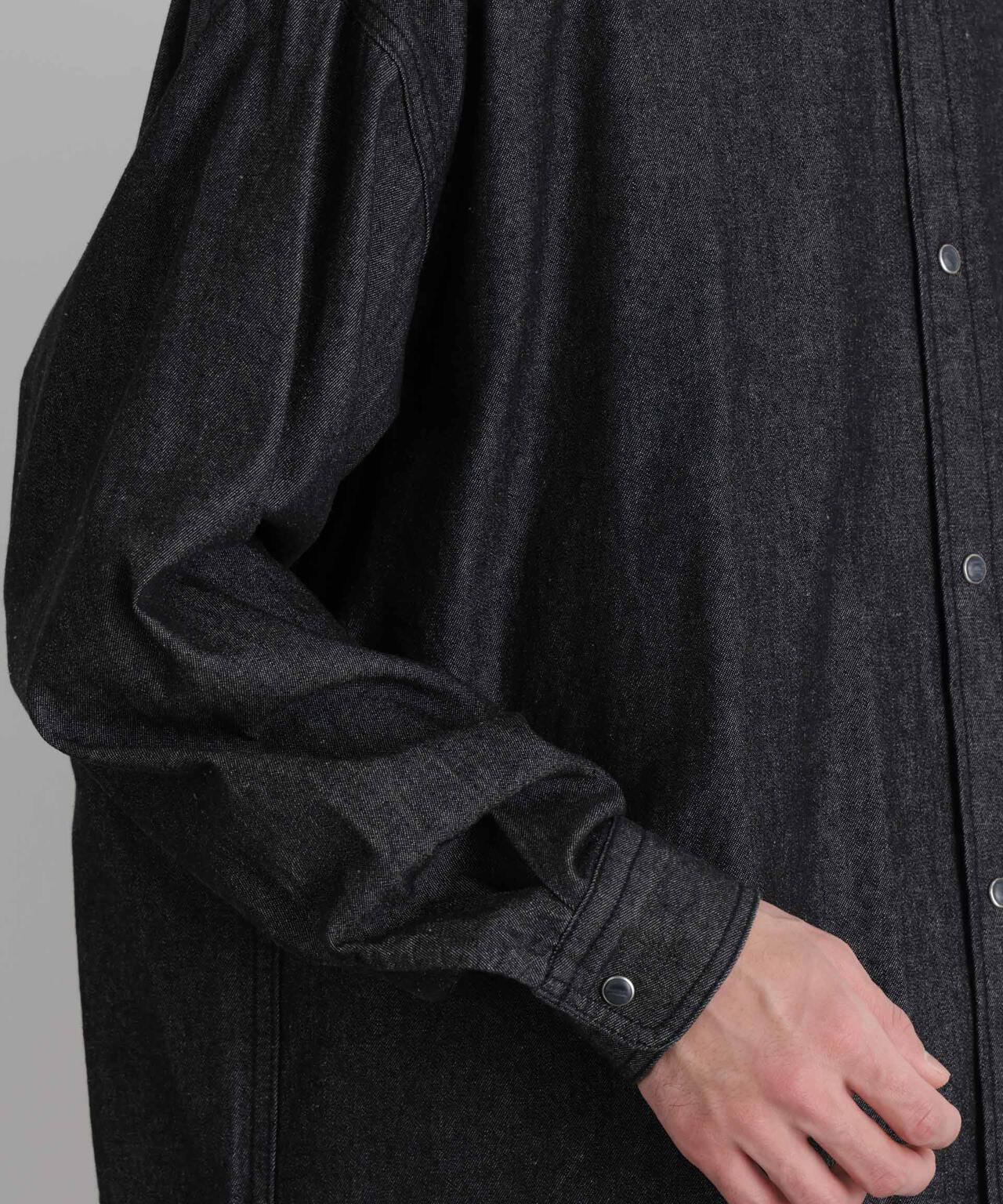 6.5oz リラックスデニムシャツ 長袖 6726120203