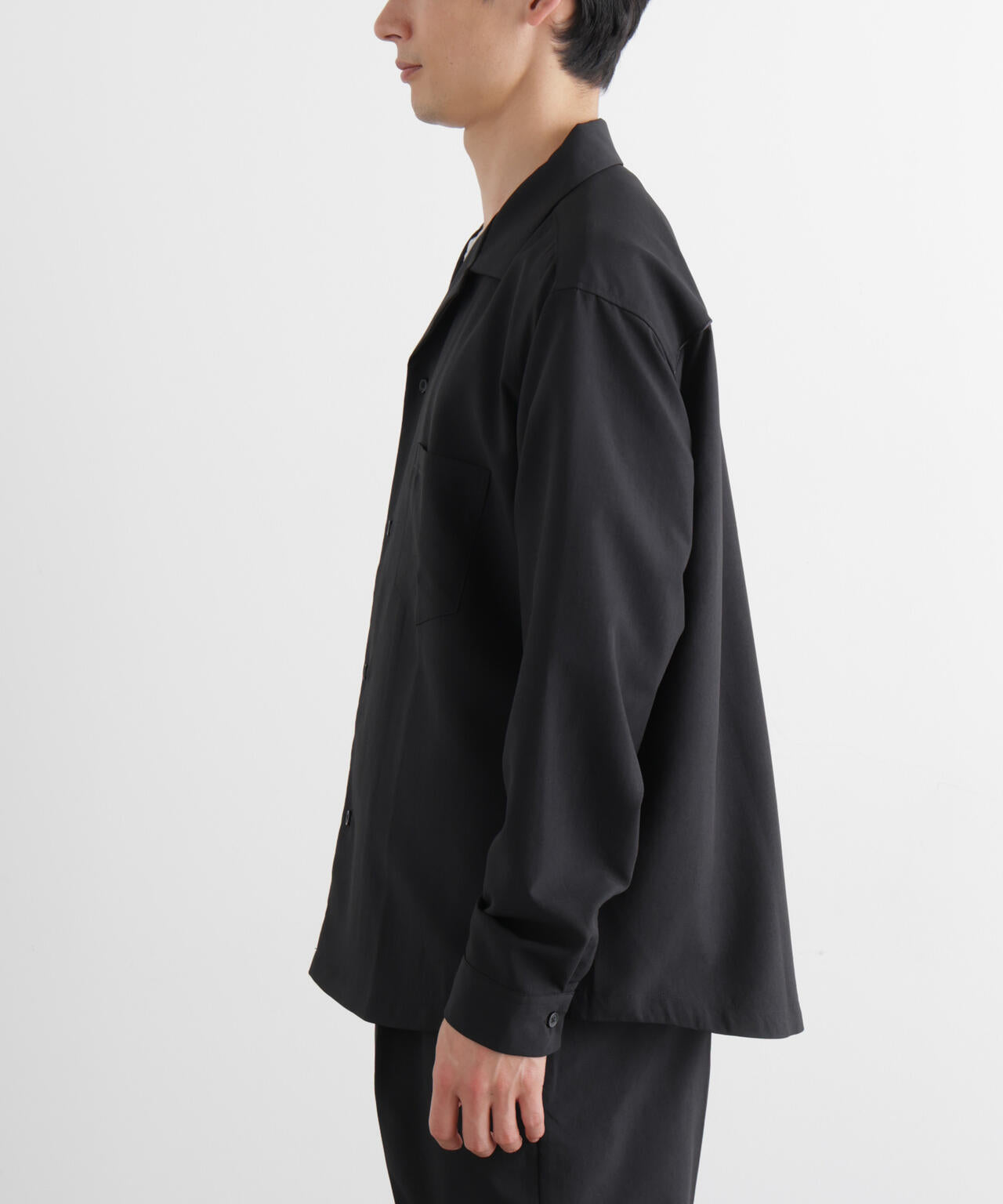 セオアルファ オープンカラーシャツ 長袖 6726120205