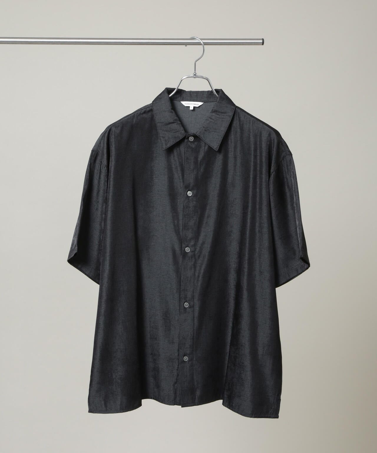 NORMANBROS別注 シャンブレーシャツ 半袖 6726121002