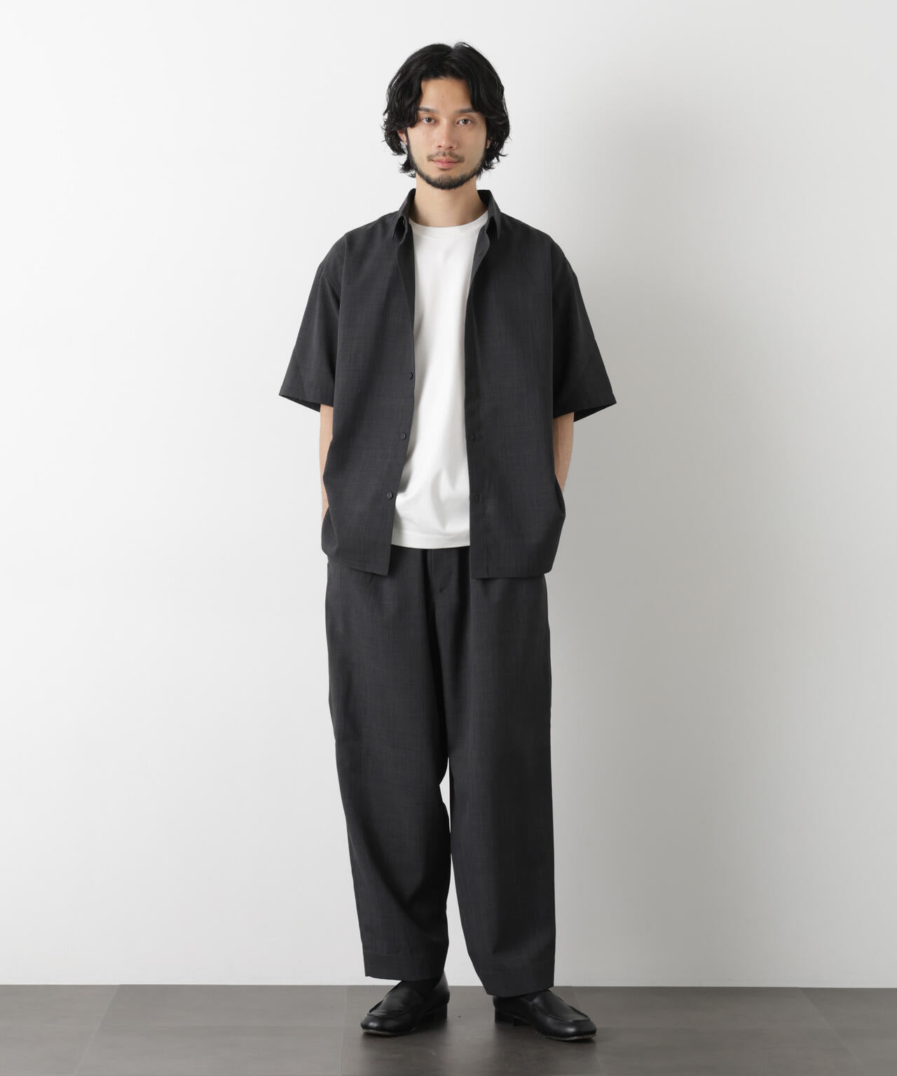 Always what should I do 半袖シャツ ALWAYS DO WHAT YOU SHOULD DO: Tyfylt Ss Shirt (Blue) | DSMG E-SHOP