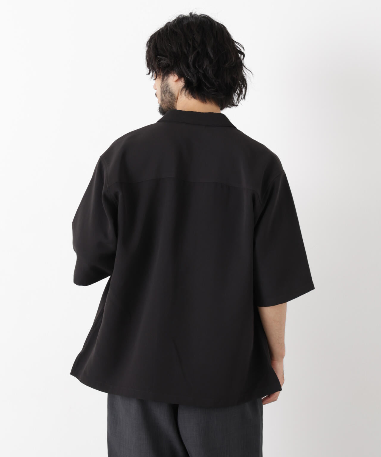 リングドットラペルシャツ 半袖 6726121221