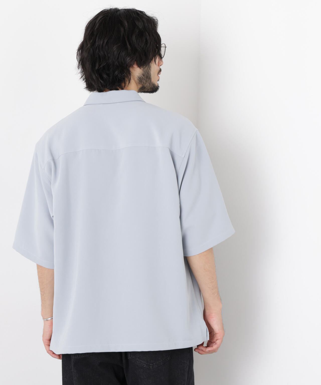 リングドットラペルシャツ 半袖 6726121221