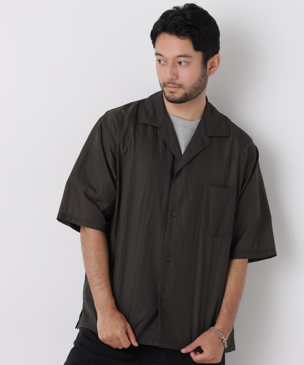 HRAFTeX(R)スクウェアシャツ 半袖 6726121236