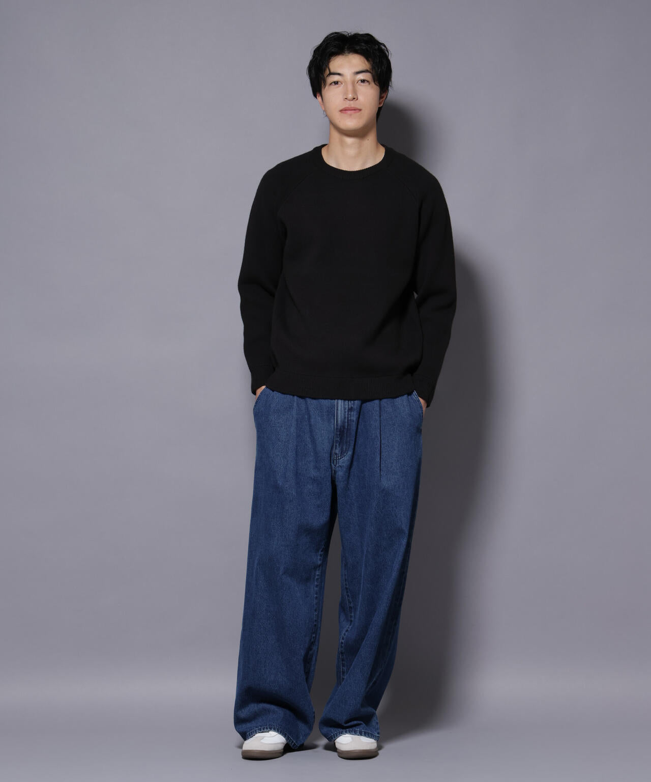 ウォッシャブル ダブルフェイスニット 6726122203