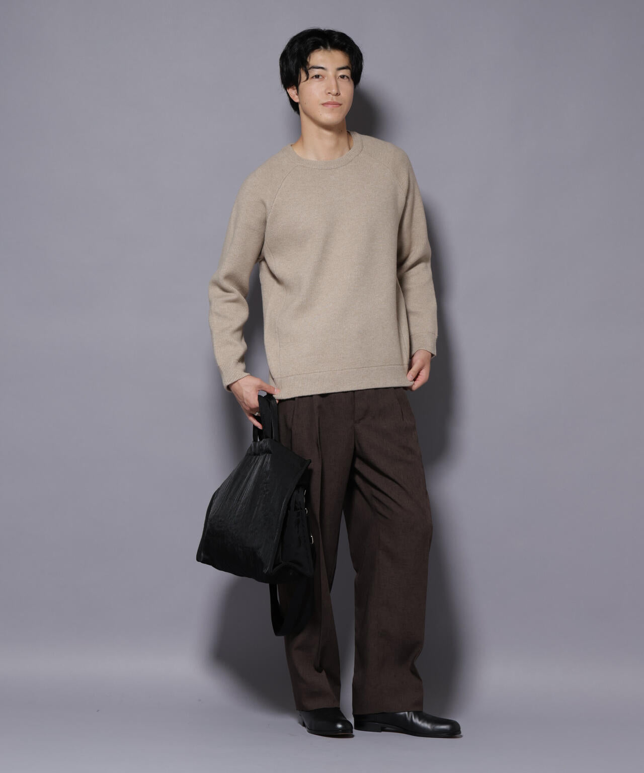 ウォッシャブル ダブルフェイスニット 6726122203