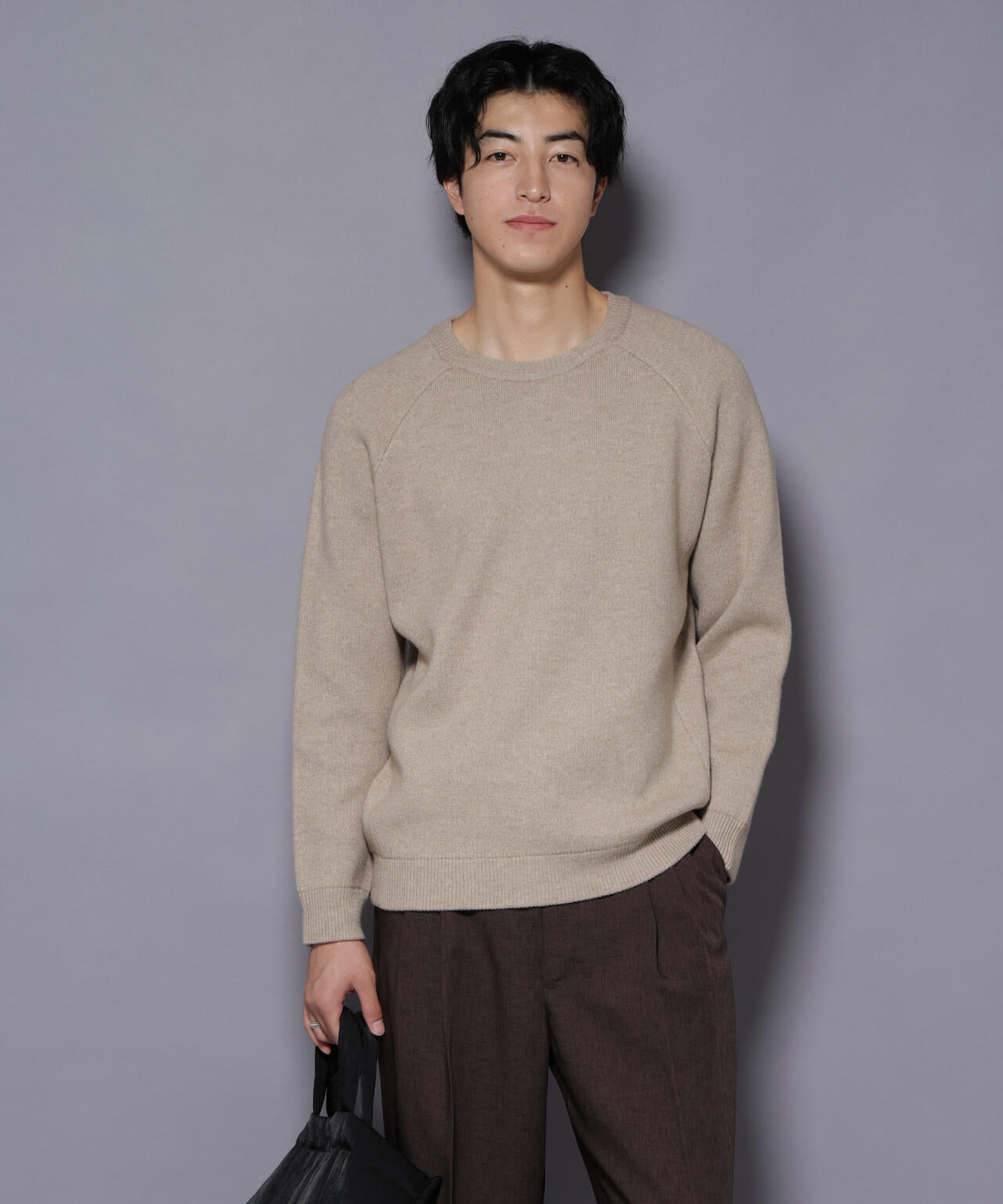 ウォッシャブル ダブルフェイスニット 6726122203