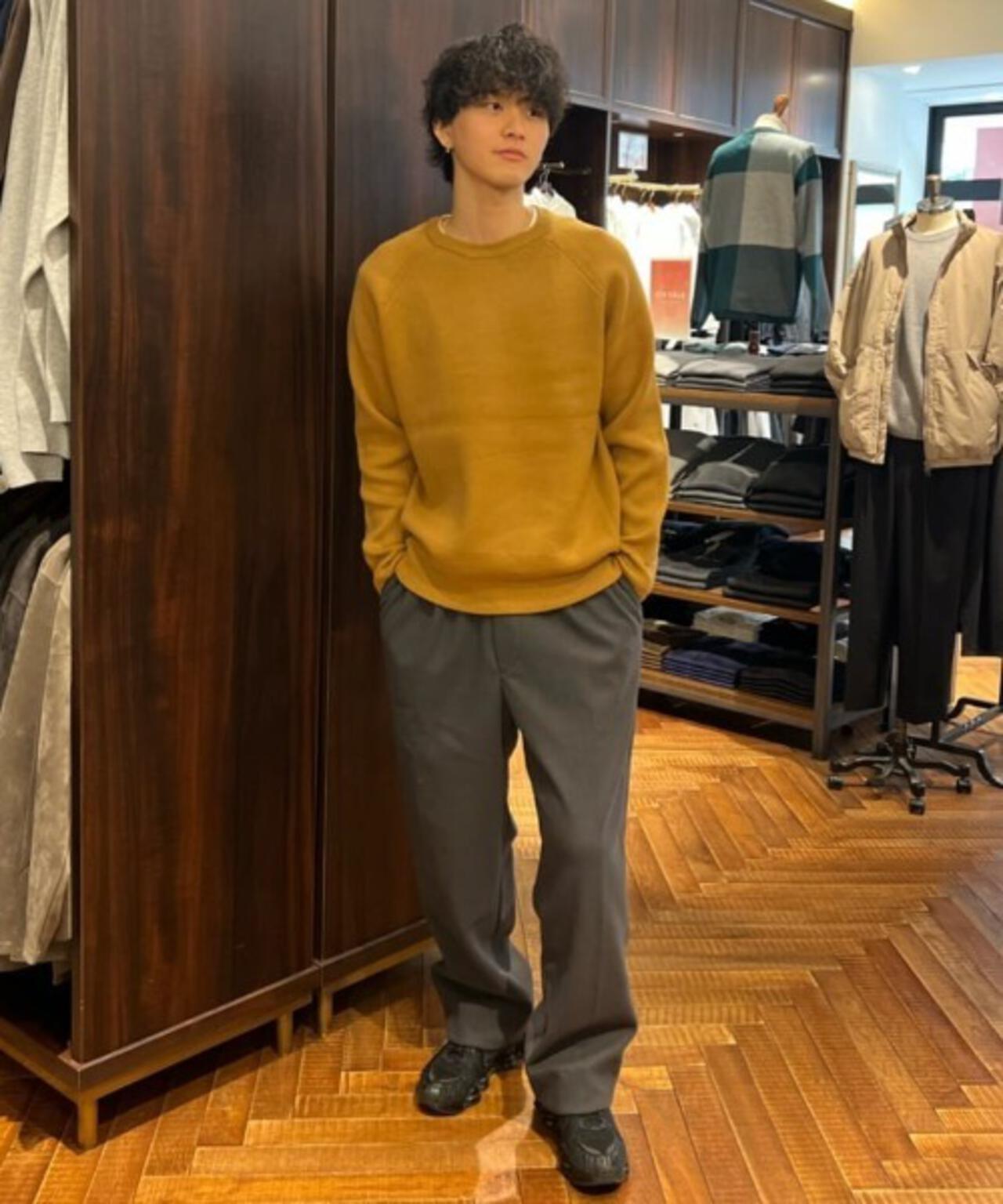 ウォッシャブル ダブルフェイスニット 6726122203