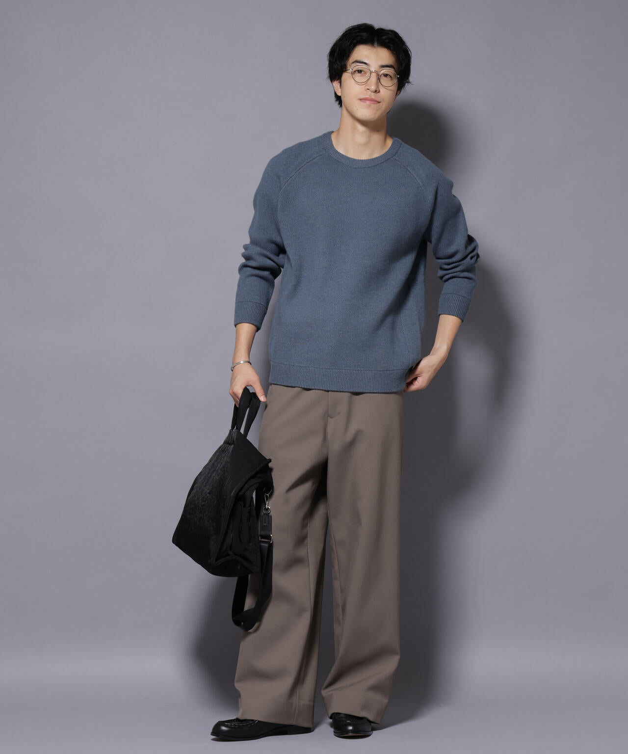 ウォッシャブル ダブルフェイスニット 6726122203