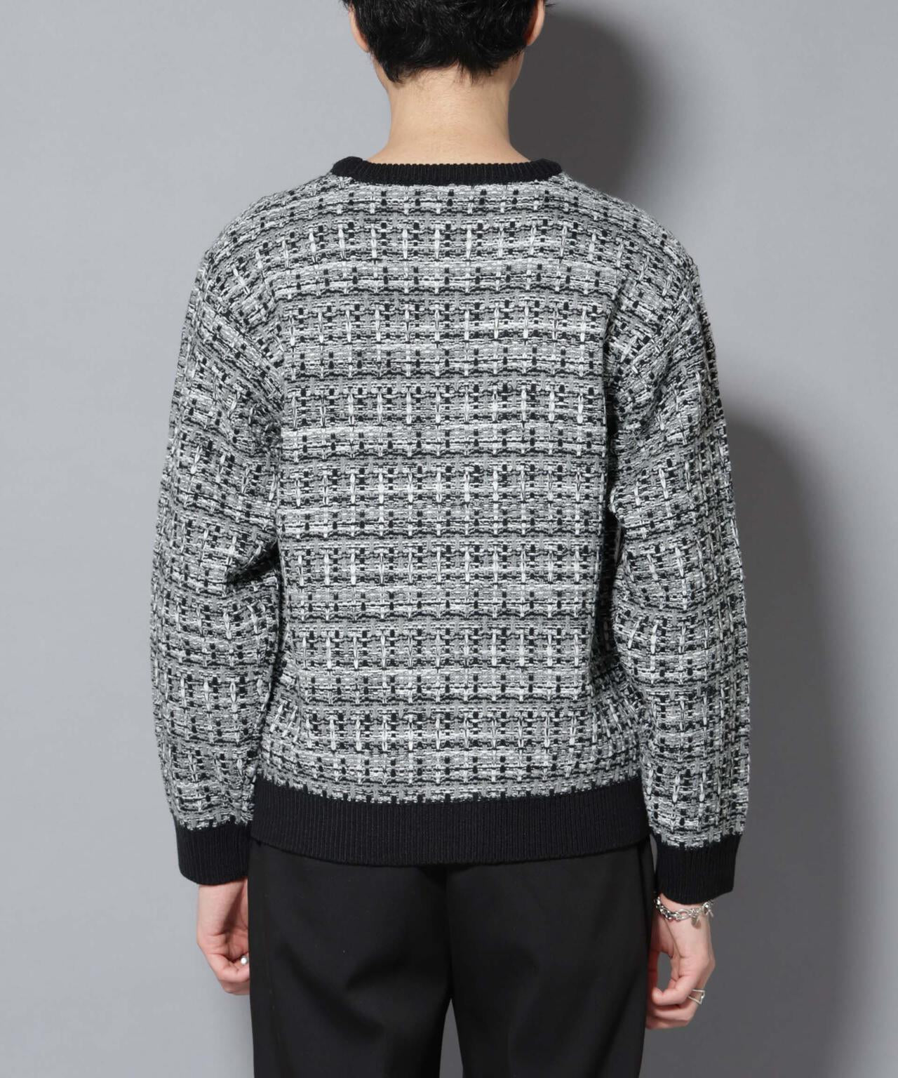 ツイードジャガードニット 6726122206