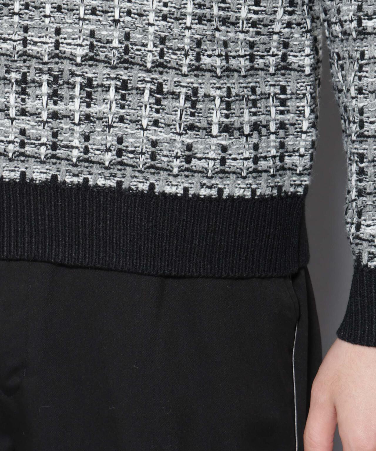 ツイードジャガードニット 6726122206