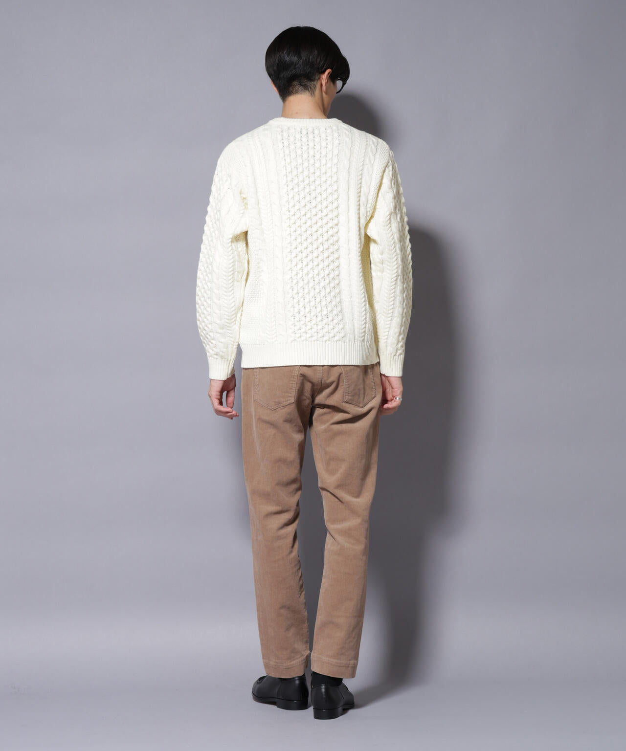 ローゲージケーブルニット 6726122207