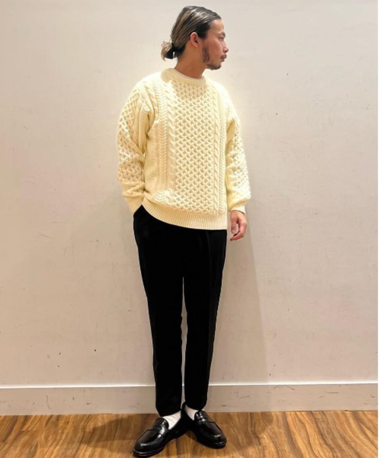 ローゲージケーブルニット 6726122207