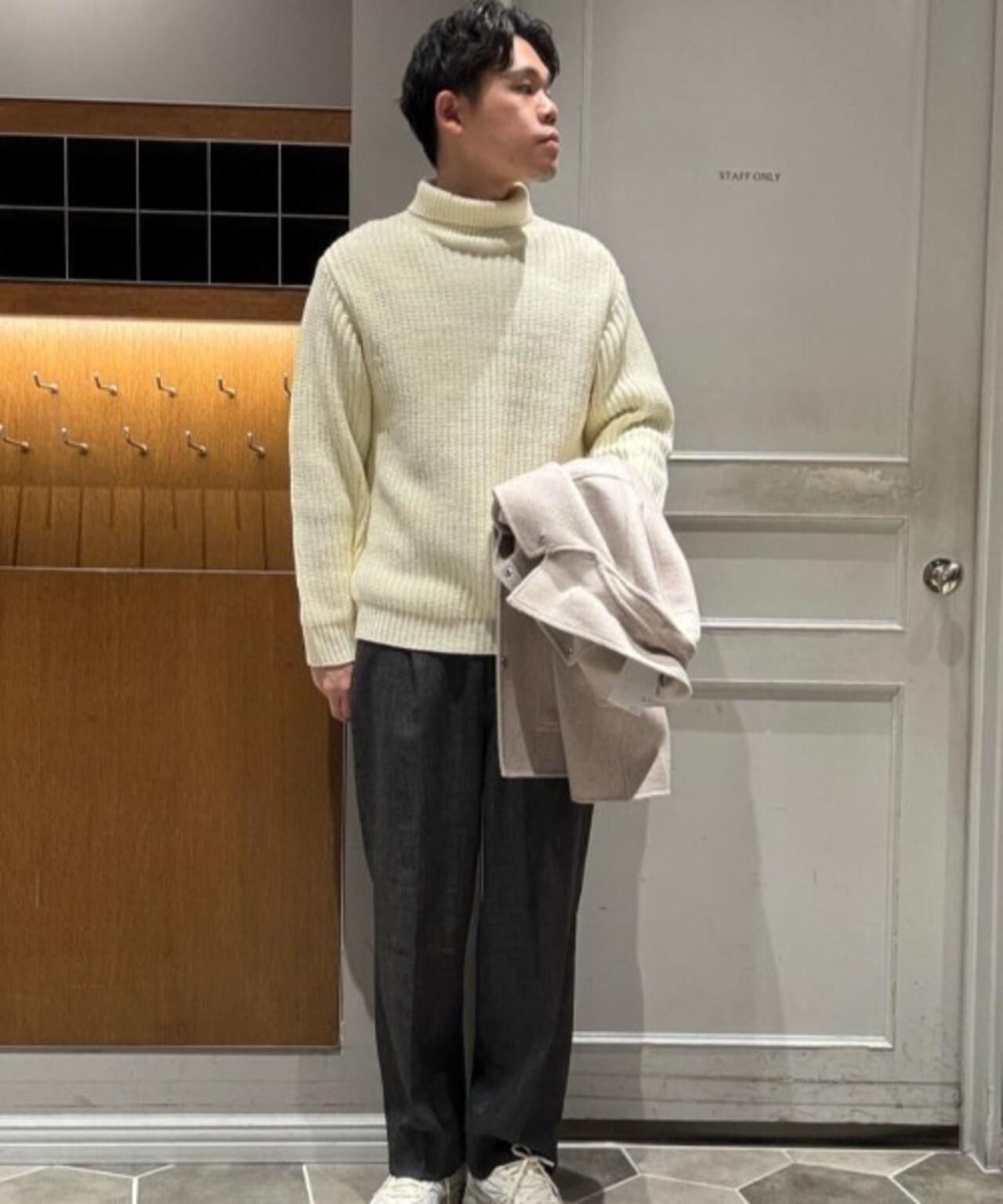 ローゲージタートルニット 6726122208