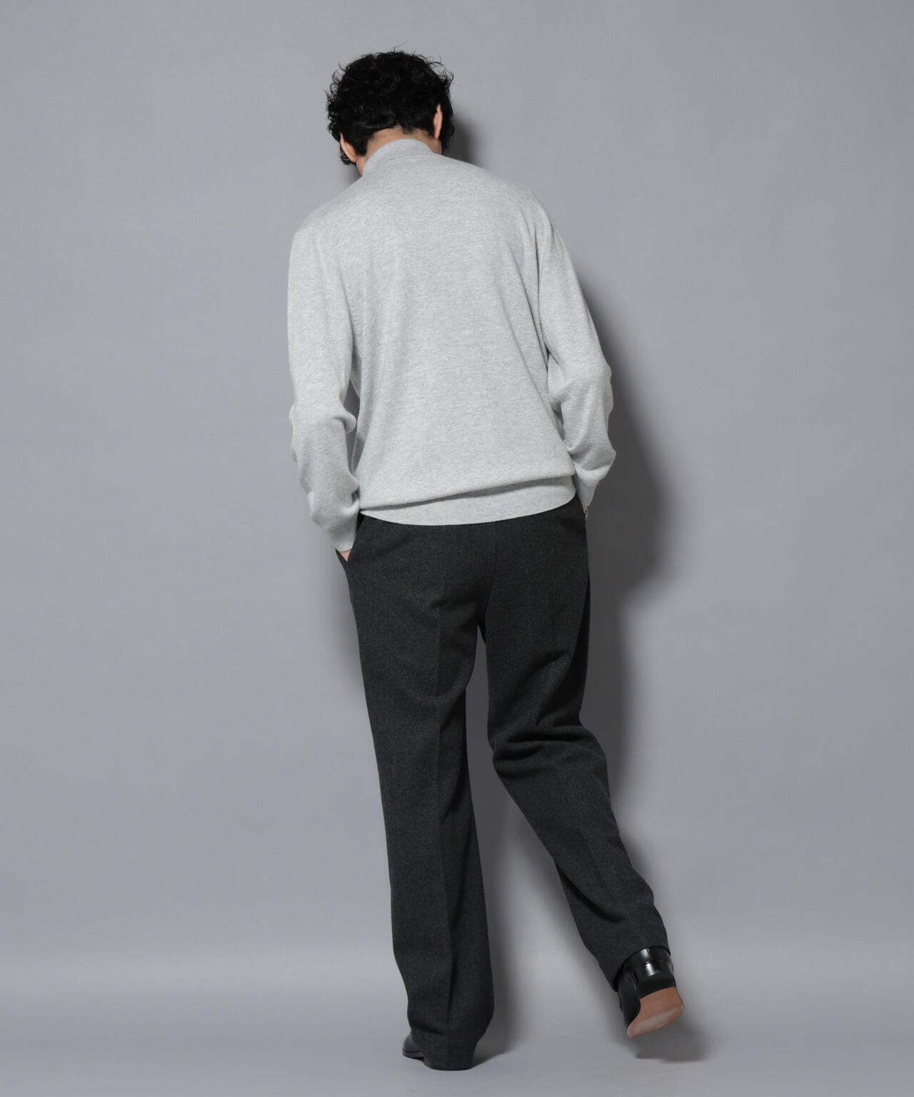 カシミヤミックスタートルネックニット 6726122213