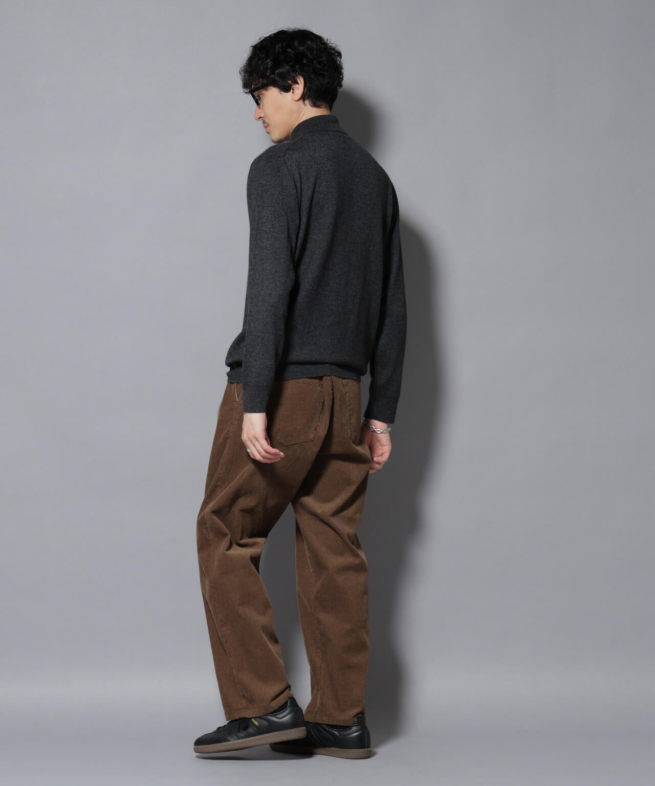 カシミヤミックスタートルネックニット 6726122213