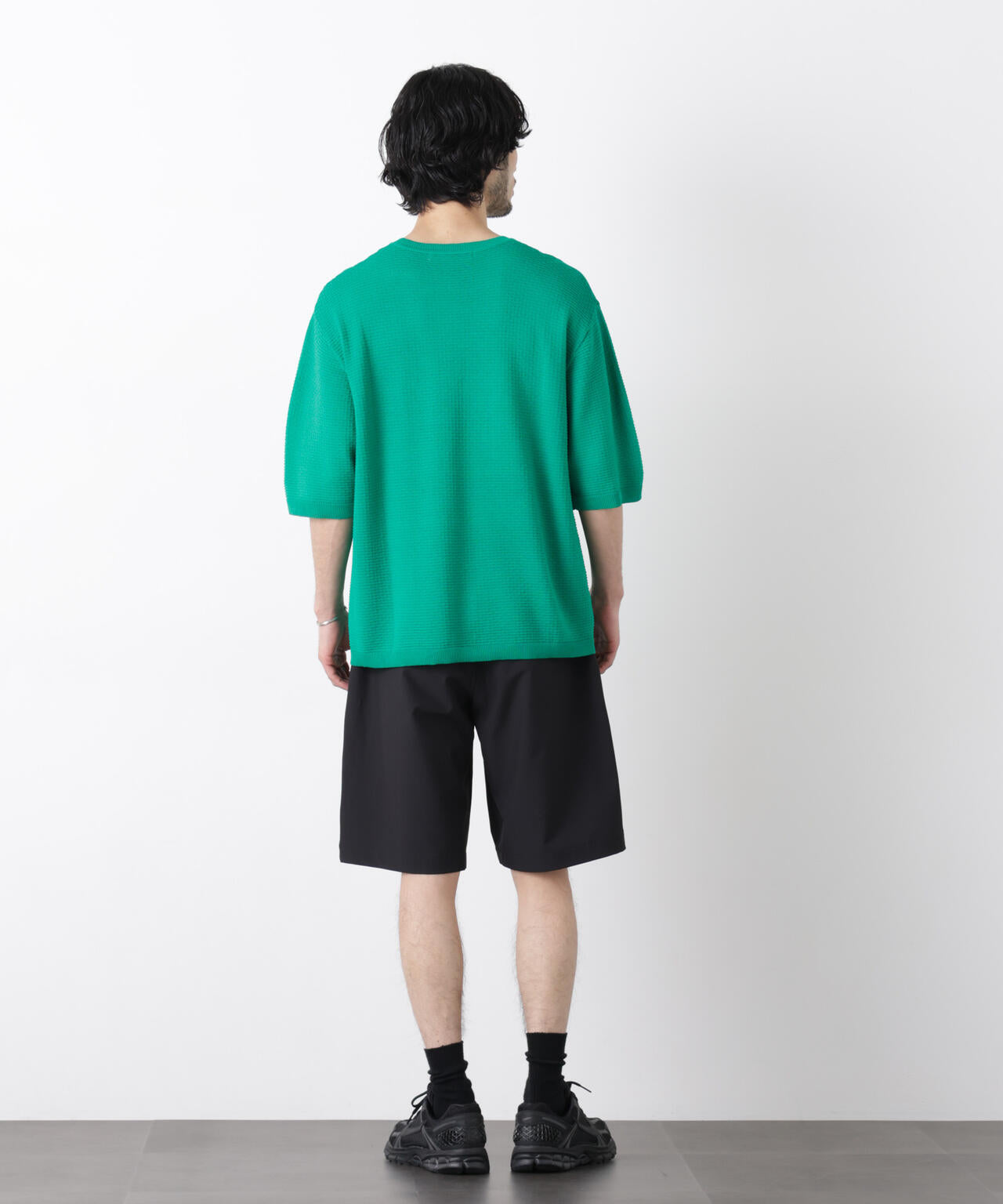 エアリードレープ ニットTシャツ 半袖 6726122215