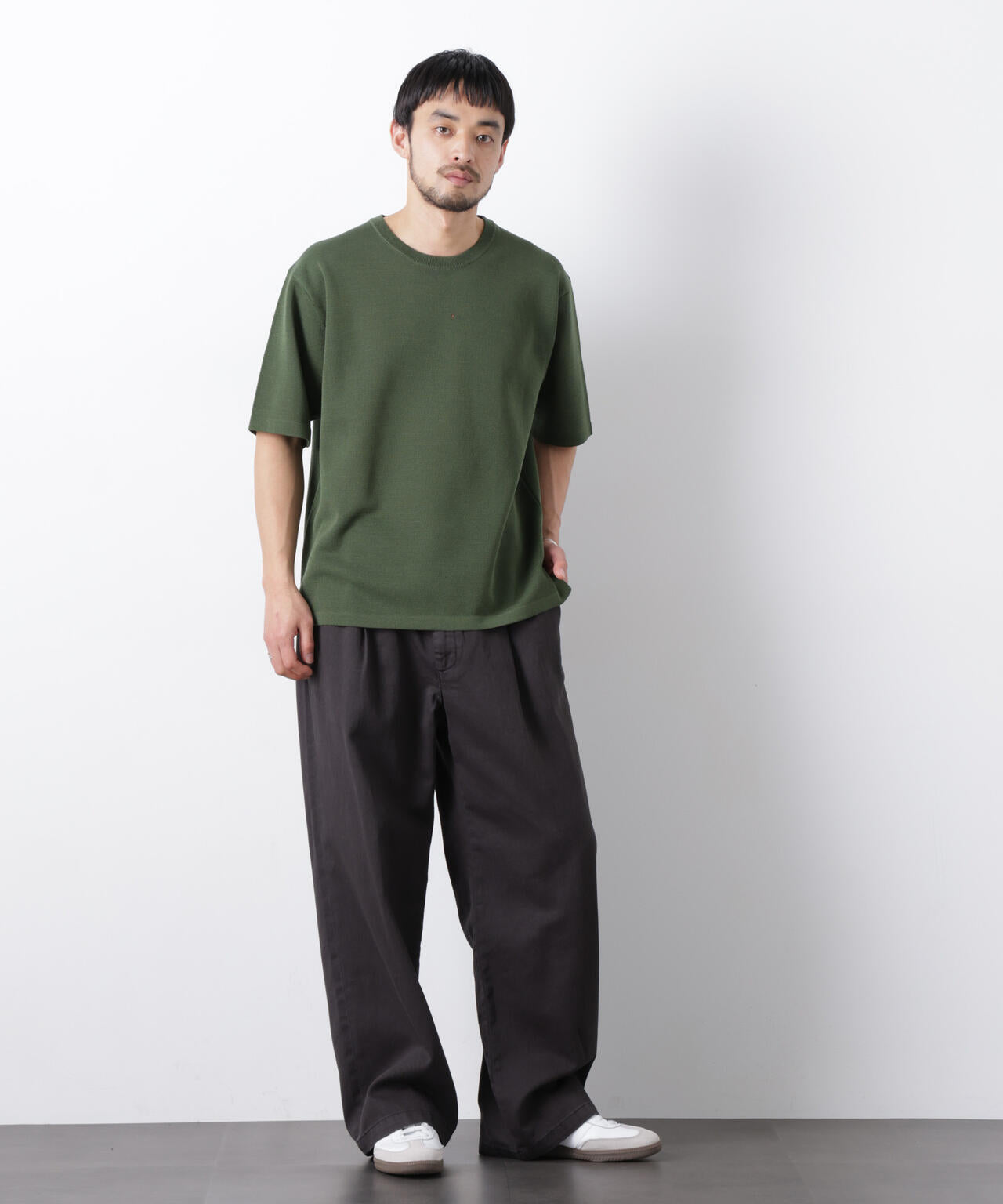 12ゲージドライニットTシャツ 半袖 6726122217