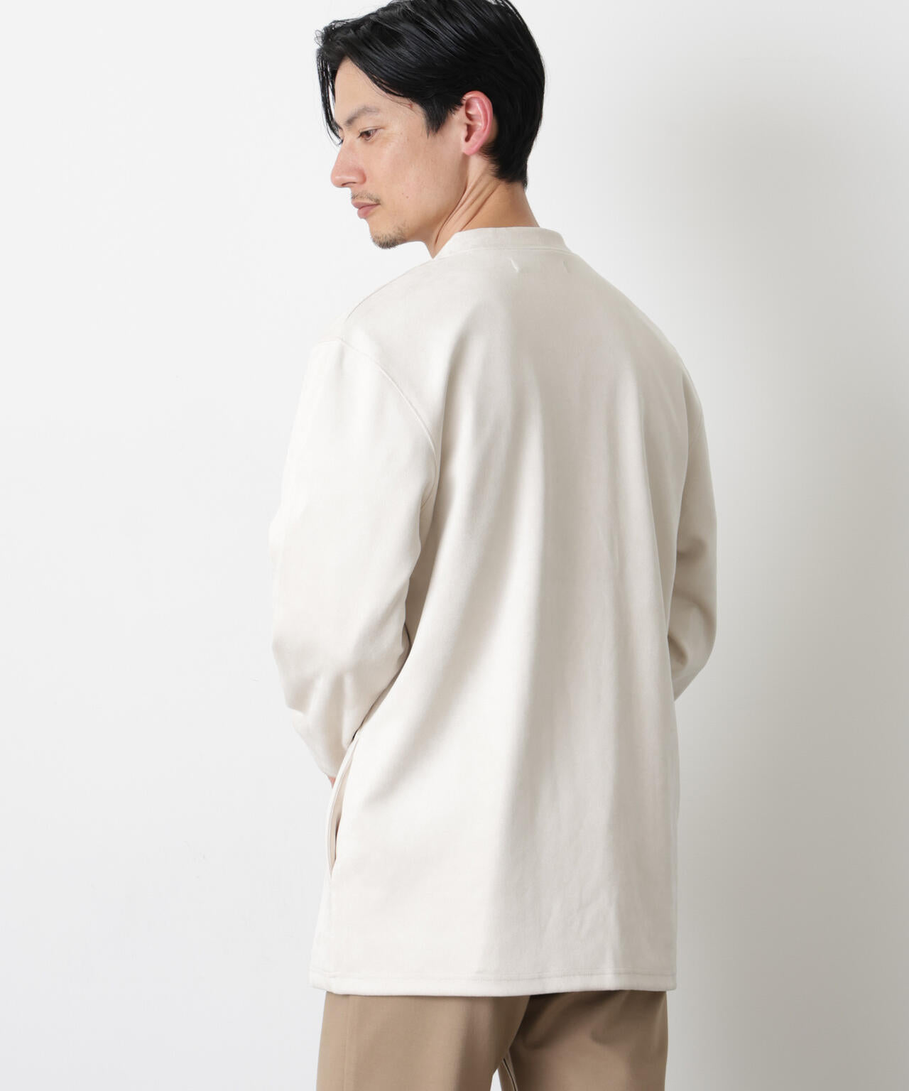 フェイクスエードトッパーカーディガン 6726123204