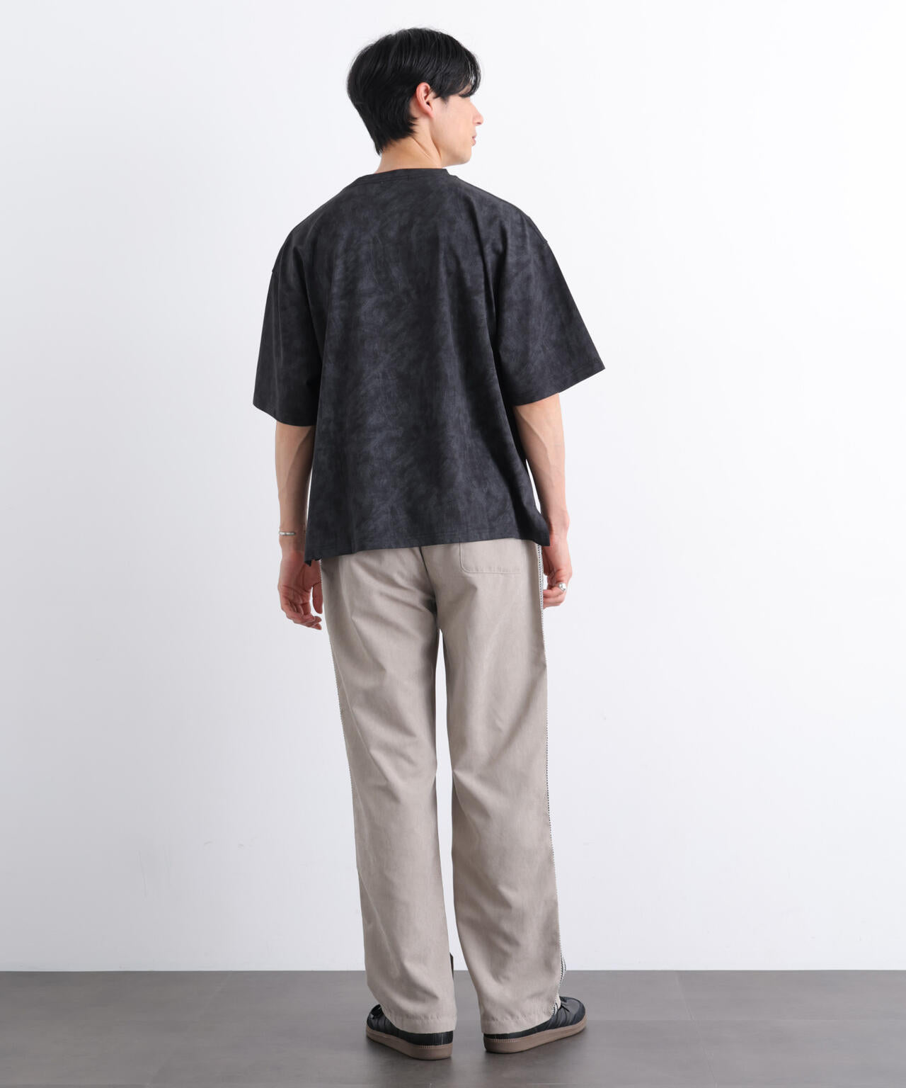 新品 半袖Tシャツ 異素材 90 NORMANBROS / NORMANBROS別注 プレーティングフェードTシャツ半袖