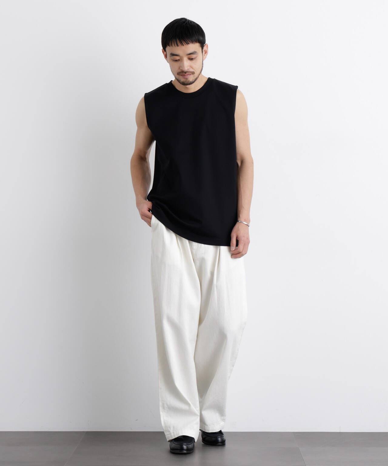 アンチスメル ノースリーブ Tシャツ 6726124206