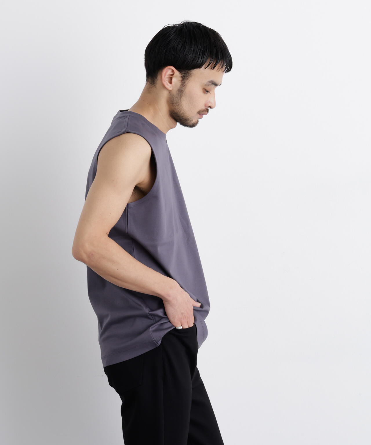 アンチスメル ノースリーブ Tシャツ 6726124206