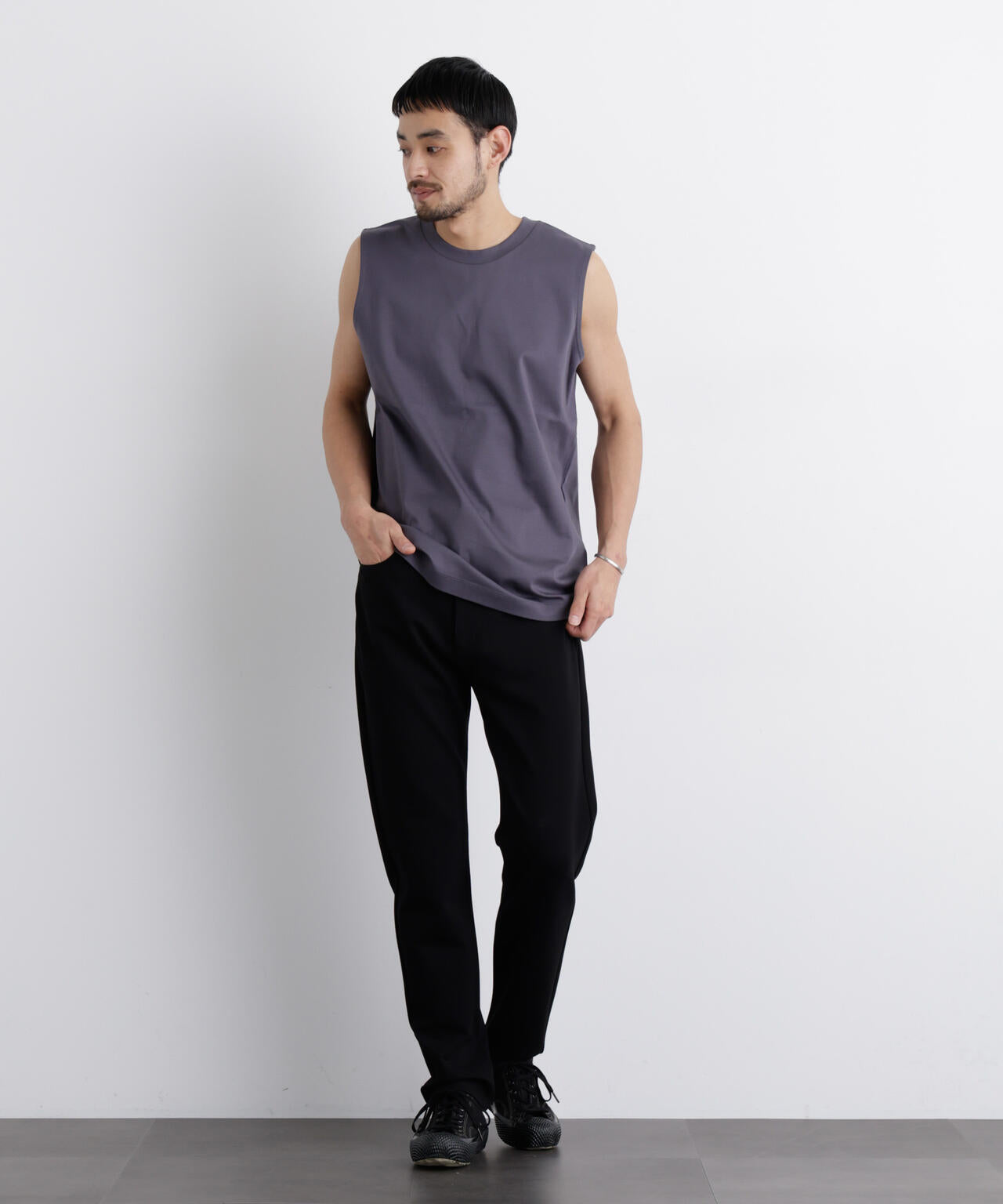 アンチスメル ノースリーブ Tシャツ 6726124206