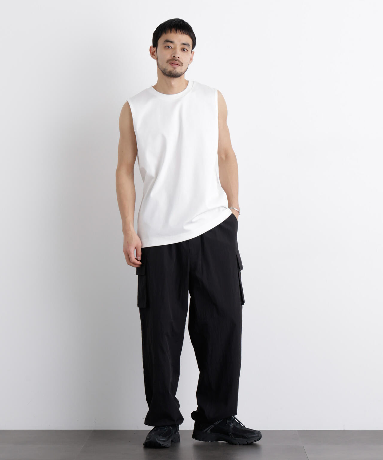 アンチスメル ノースリーブ Tシャツ 6726124206