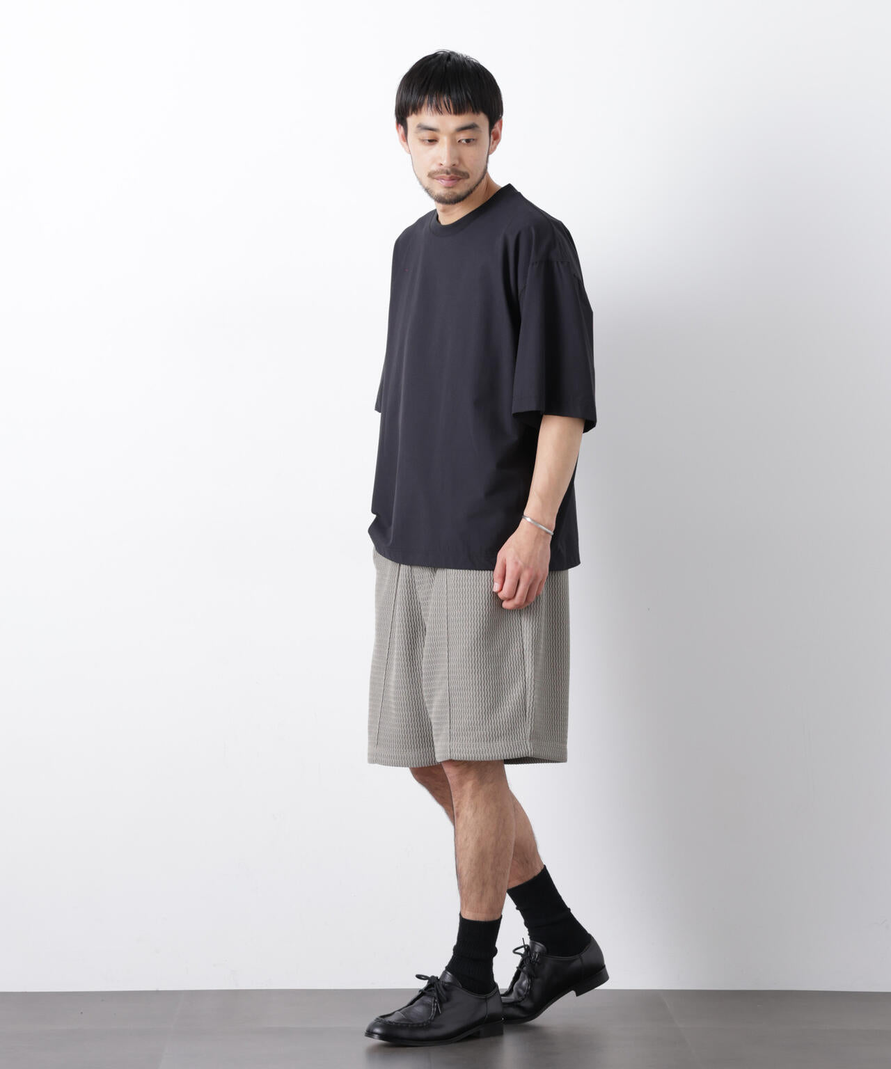 ストレッチワイドプルオーバー Tシャツ半袖（セットアップ可） 6726124208
