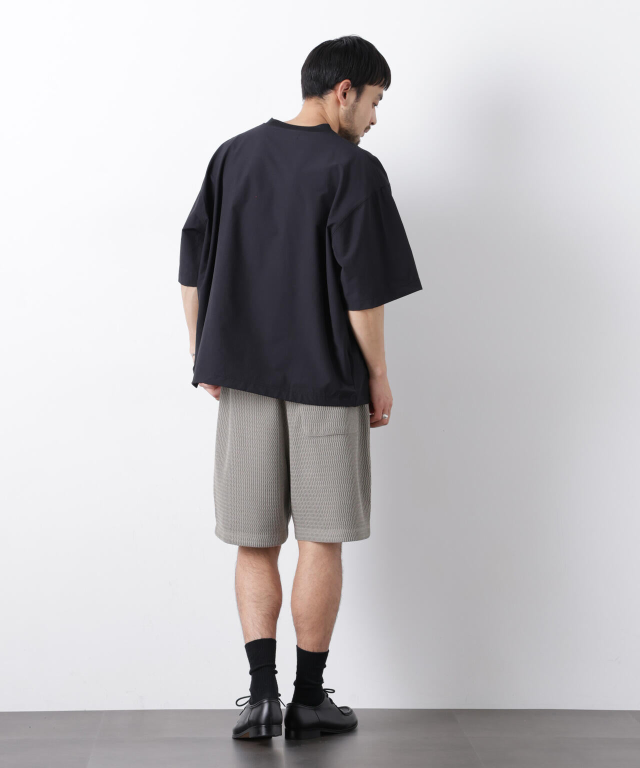 ストレッチワイドプルオーバー Tシャツ半袖（セットアップ可） 6726124208