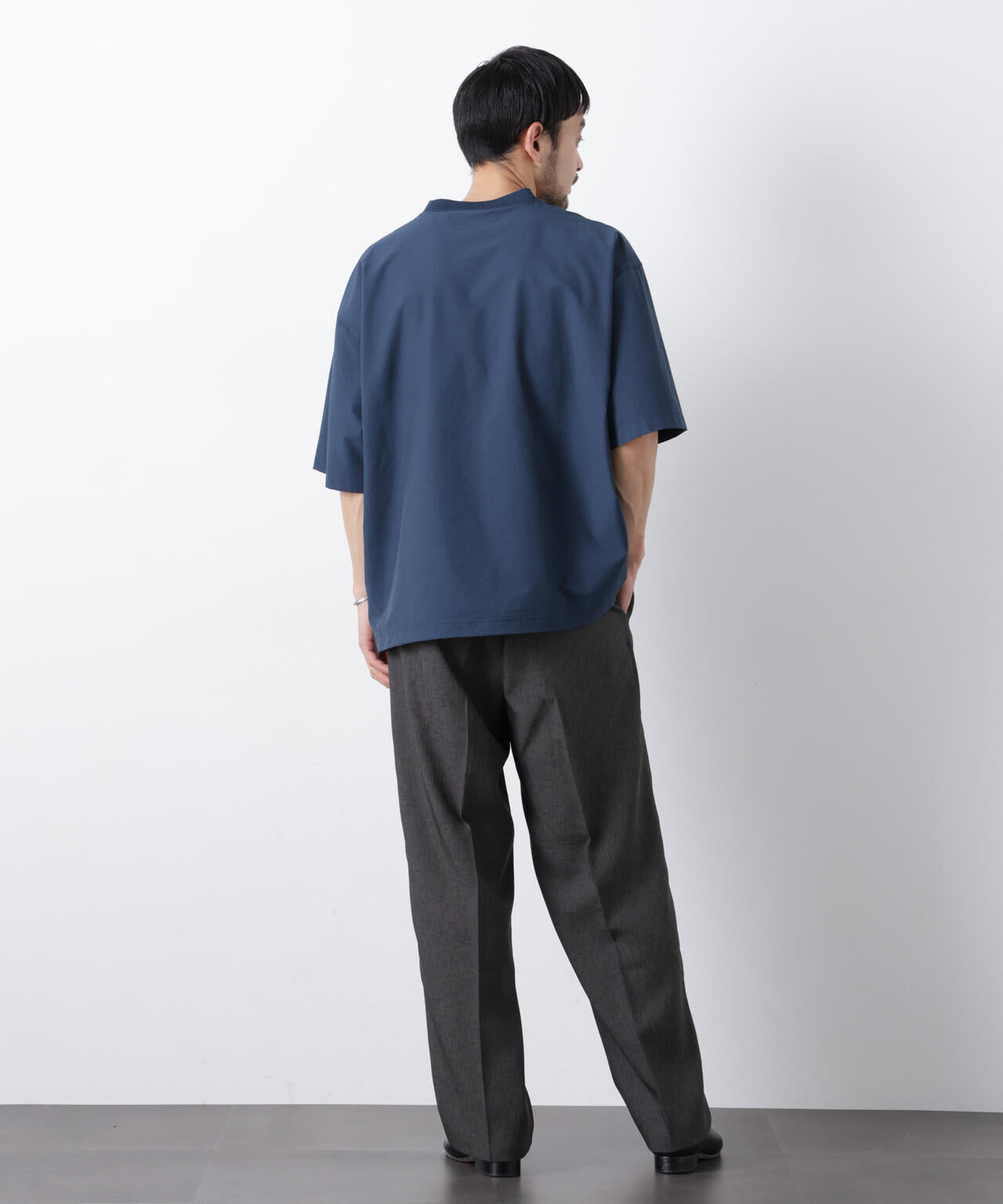 ストレッチワイドプルオーバー Tシャツ半袖（セットアップ可） 6726124208