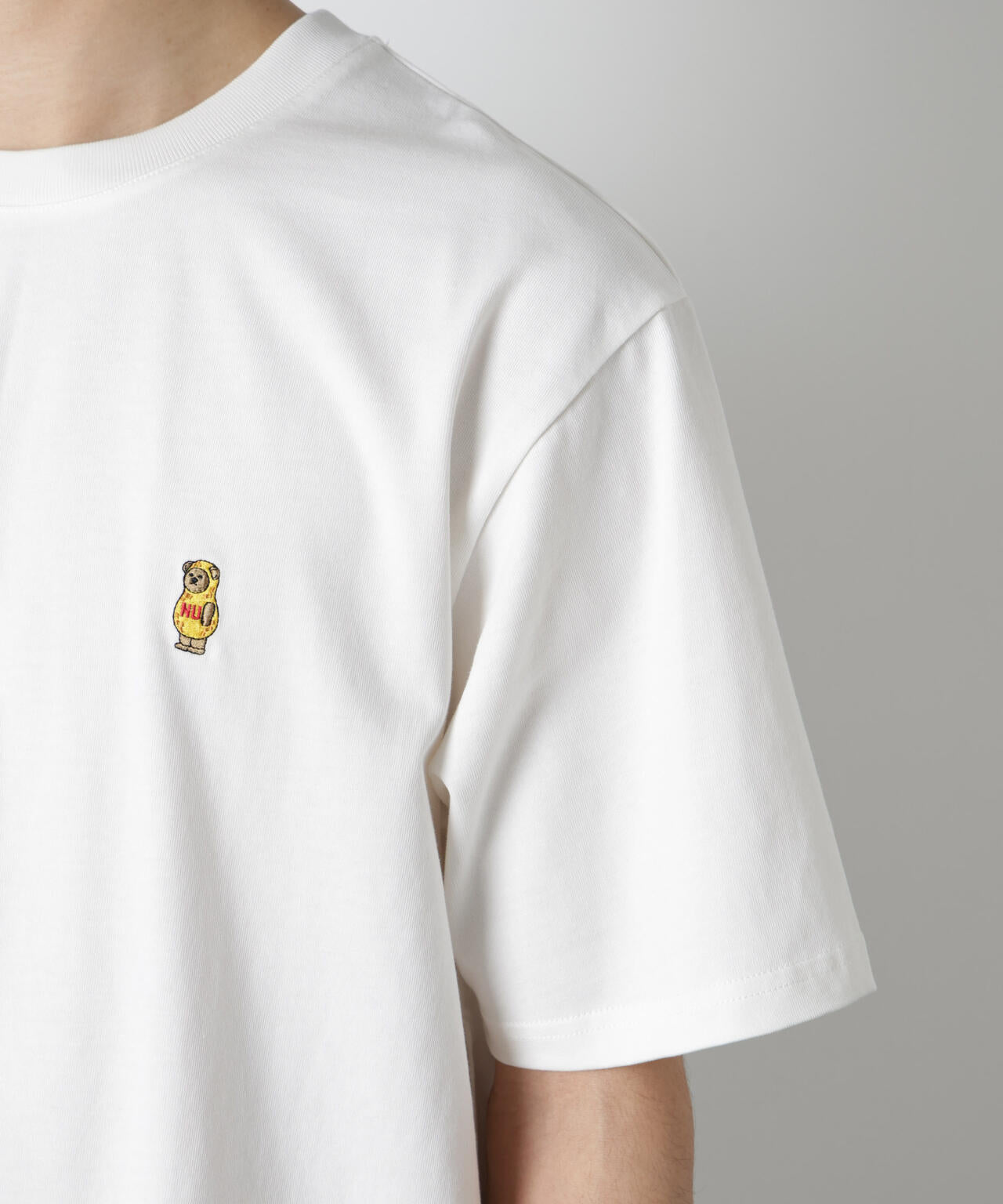 ナノベアTシャツ 半袖(落花生) 6726124210