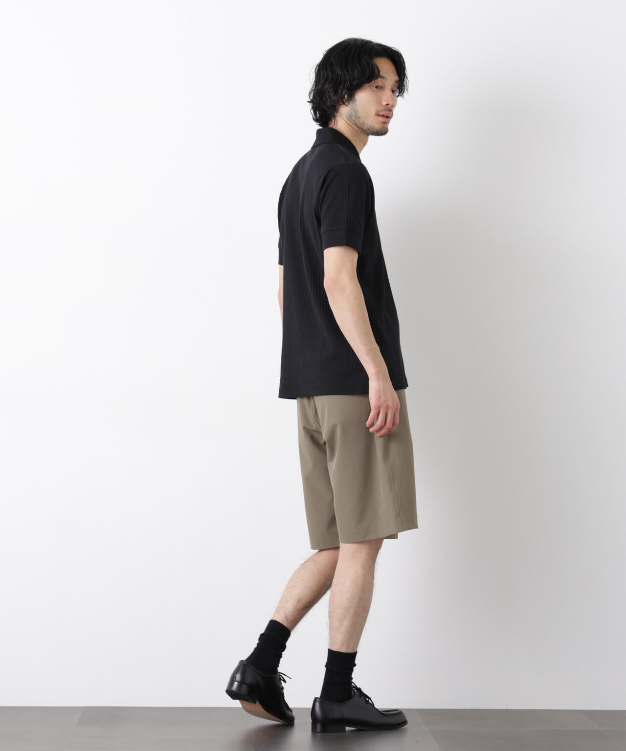 ワイドリブスタンダードポロシャツ 半袖 6726124215