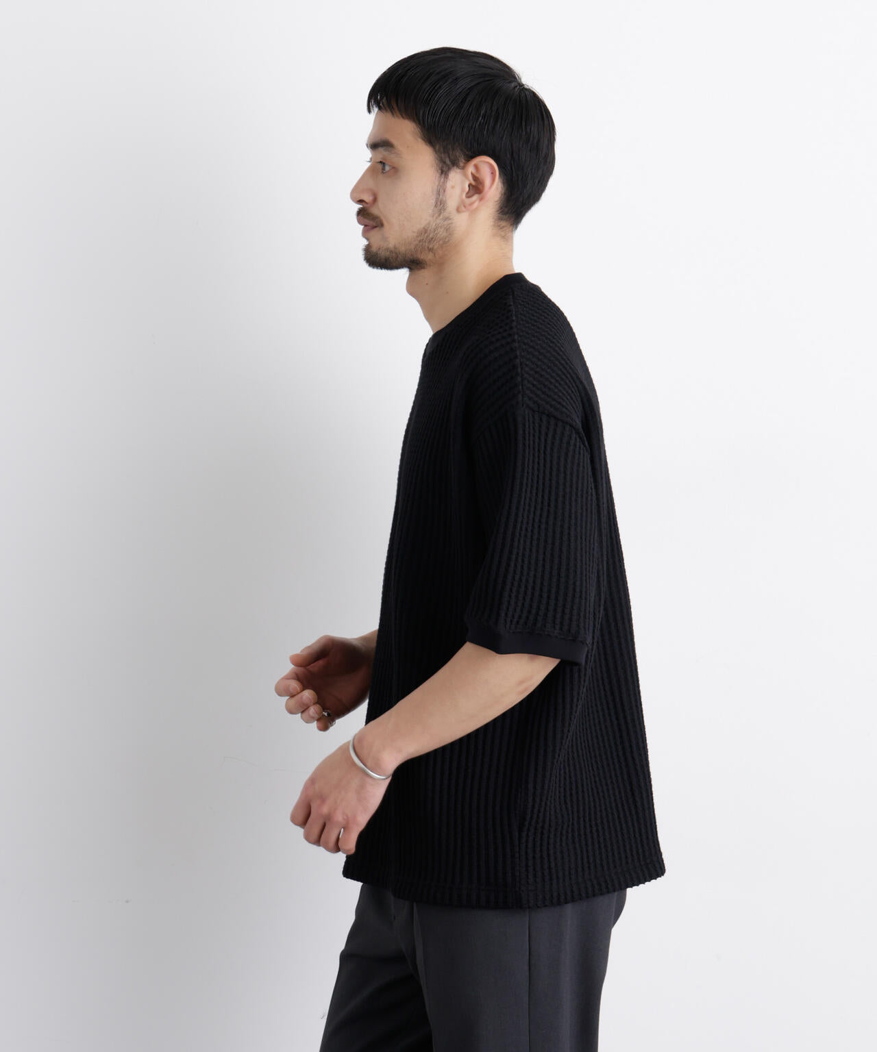 オニワッフルワイドTシャツ 半袖 6726124217