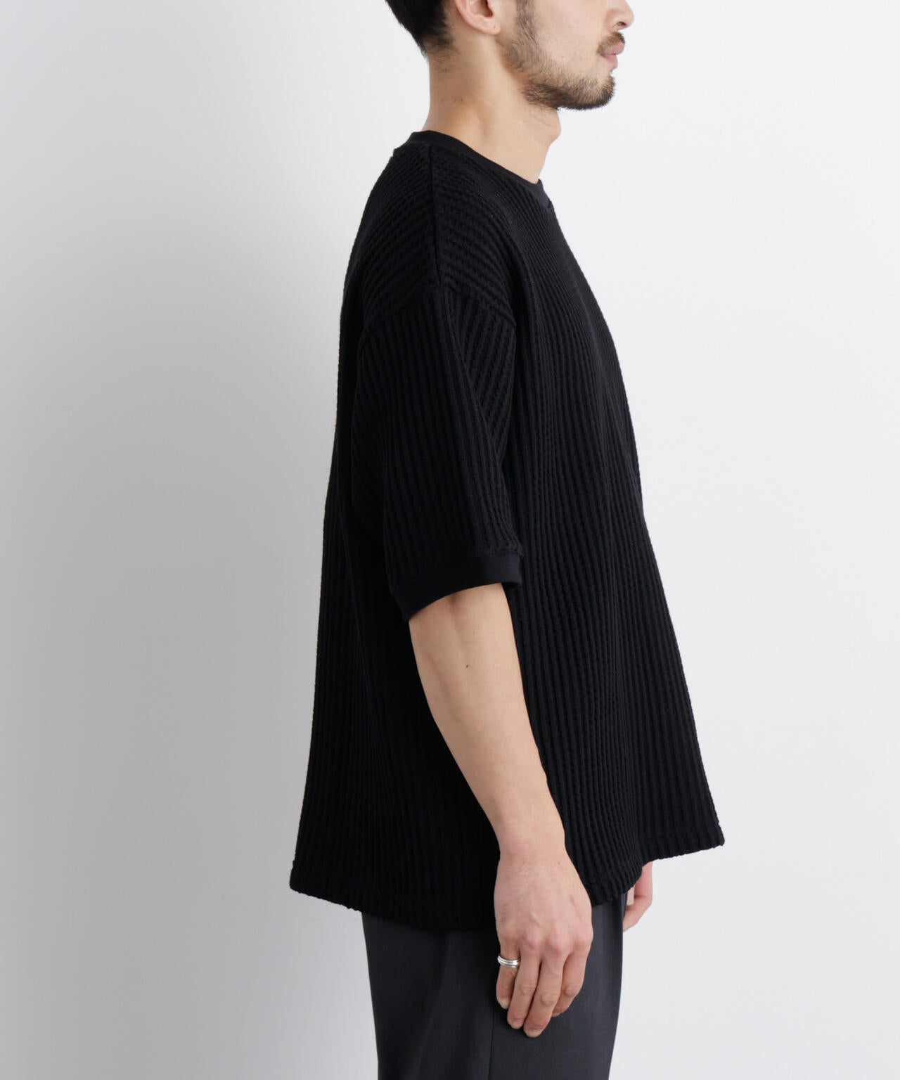 オニワッフルワイドTシャツ 半袖 6726124217