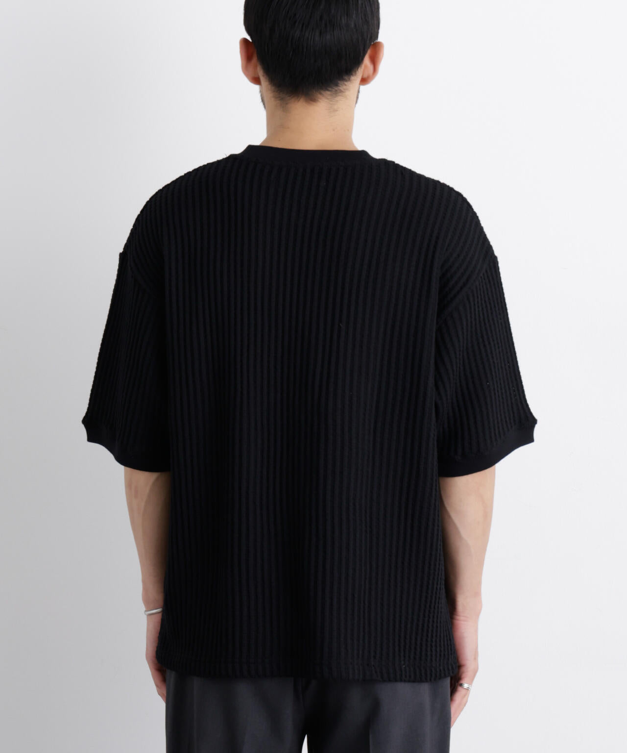 オニワッフルワイドTシャツ 半袖 6726124217