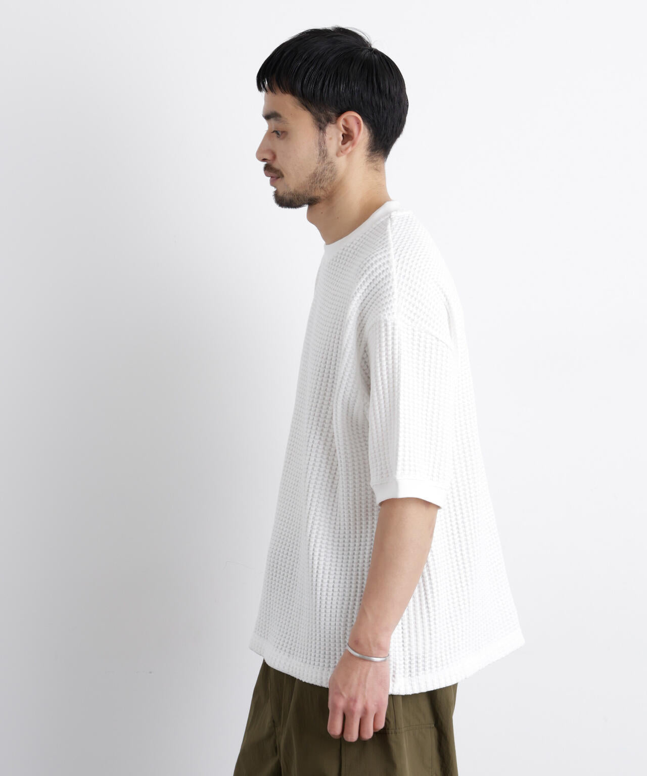 オニワッフルワイドTシャツ 半袖 6726124217