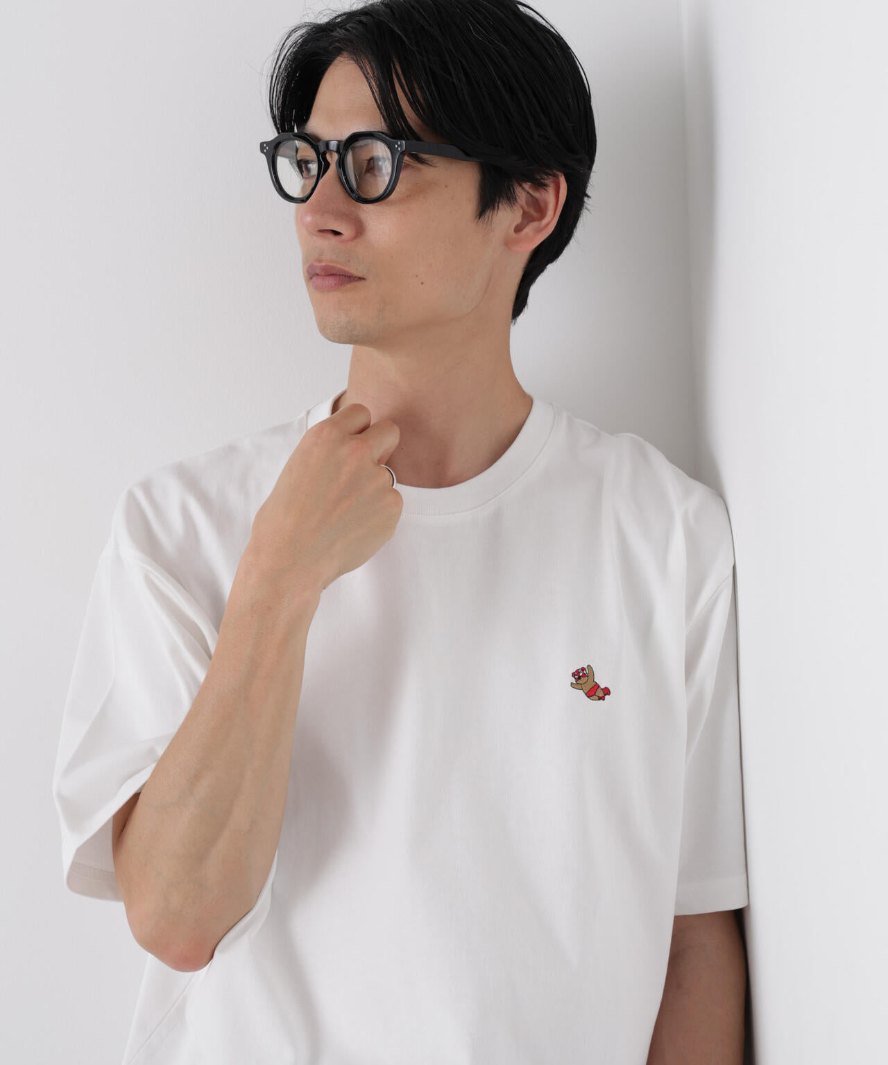 ナノベア ワイドTシャツ半袖 プロレス