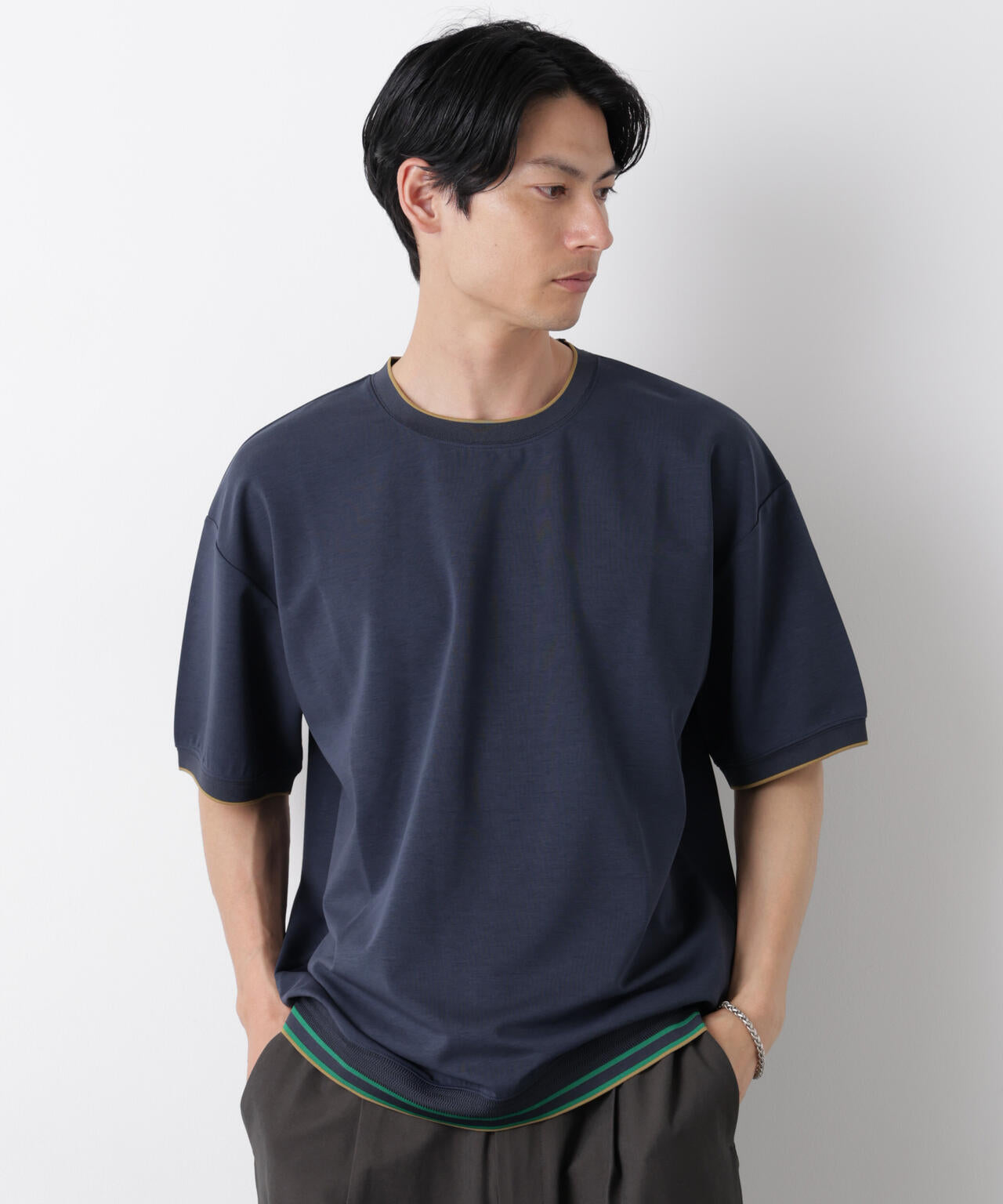 ⭐️未使用近い⭐️CC 2023-24 AW(秋冬)半袖Tシャツ・カットソー L リブスムースTシャツ 半袖
