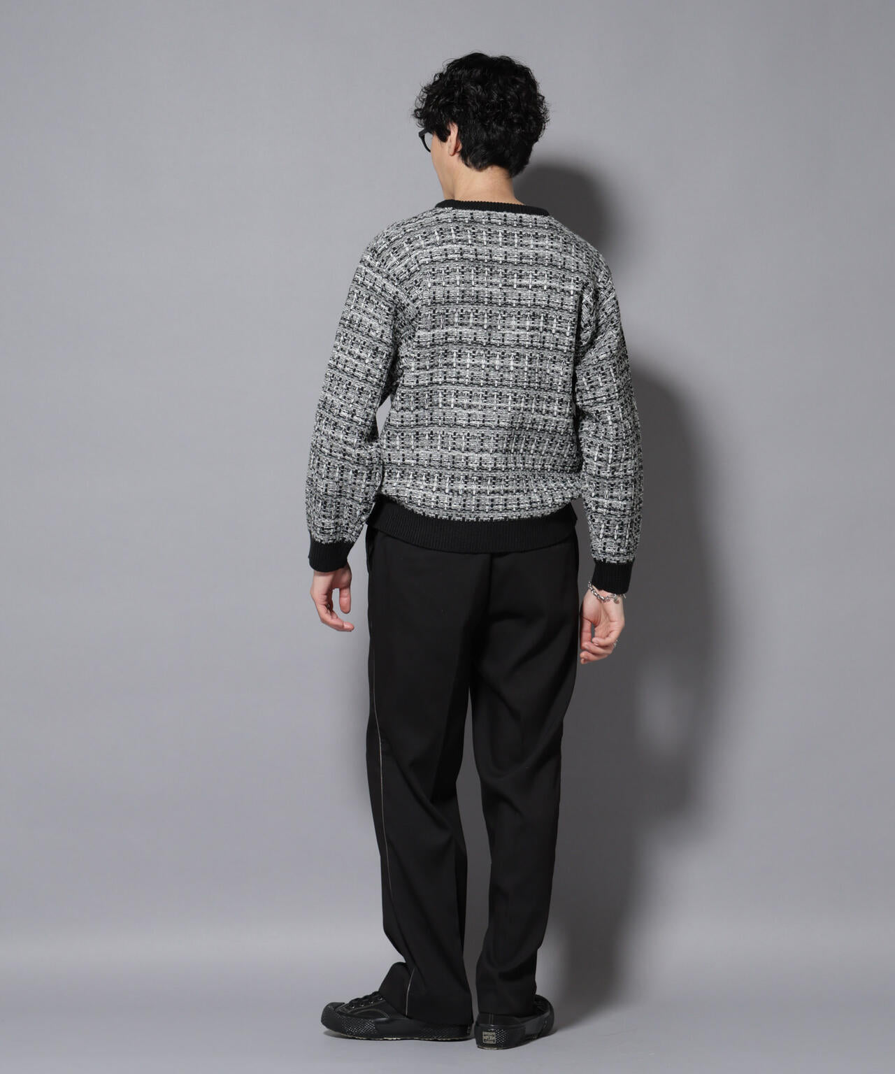 ウォーム側章ストレートスラックス 6726127201